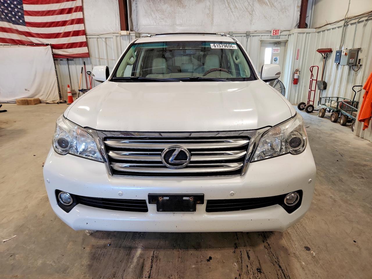 2011 Lexus Gx 460 White vin: JTJBM7FX5B5024176