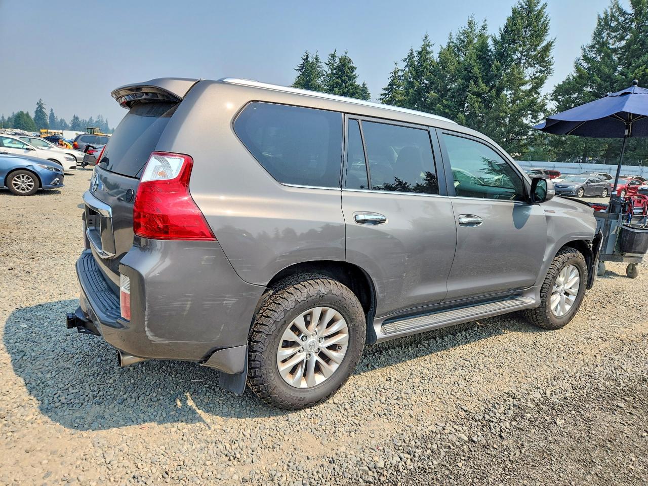 2011 Lexus Gx 460 Gray vin: JTJBM7FX5B5025831