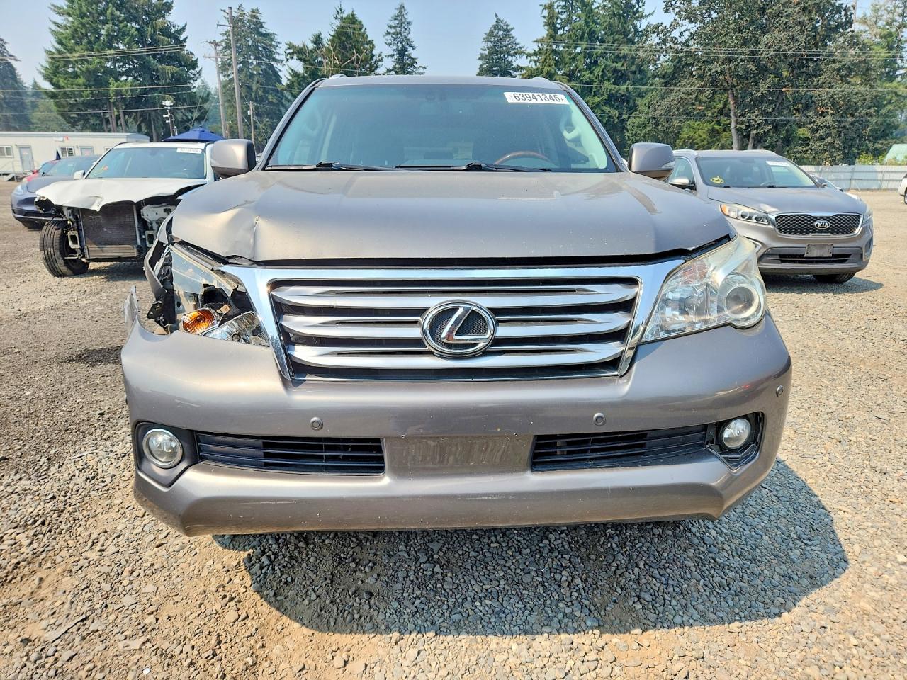 2011 Lexus Gx 460 Gray vin: JTJBM7FX5B5025831