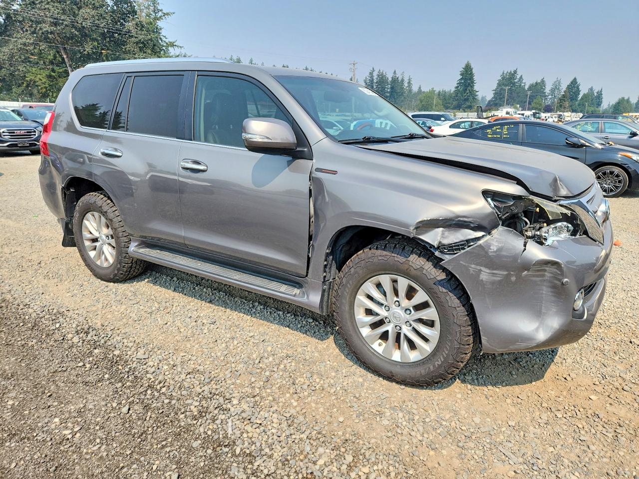 2011 Lexus Gx 460 Gray vin: JTJBM7FX5B5025831