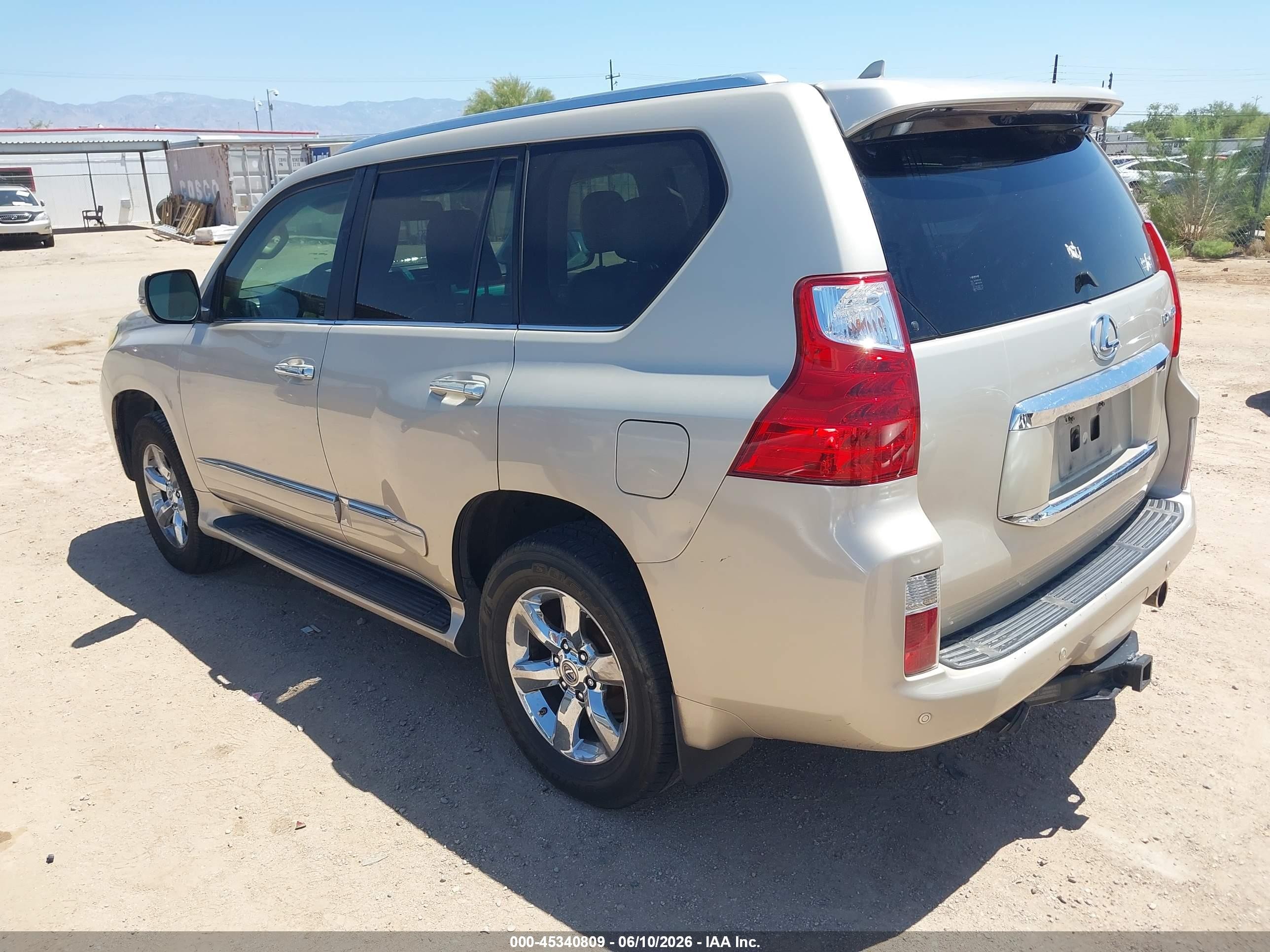 2012 Lexus Gx 460   Gold vin: JTJBM7FX5C5036233