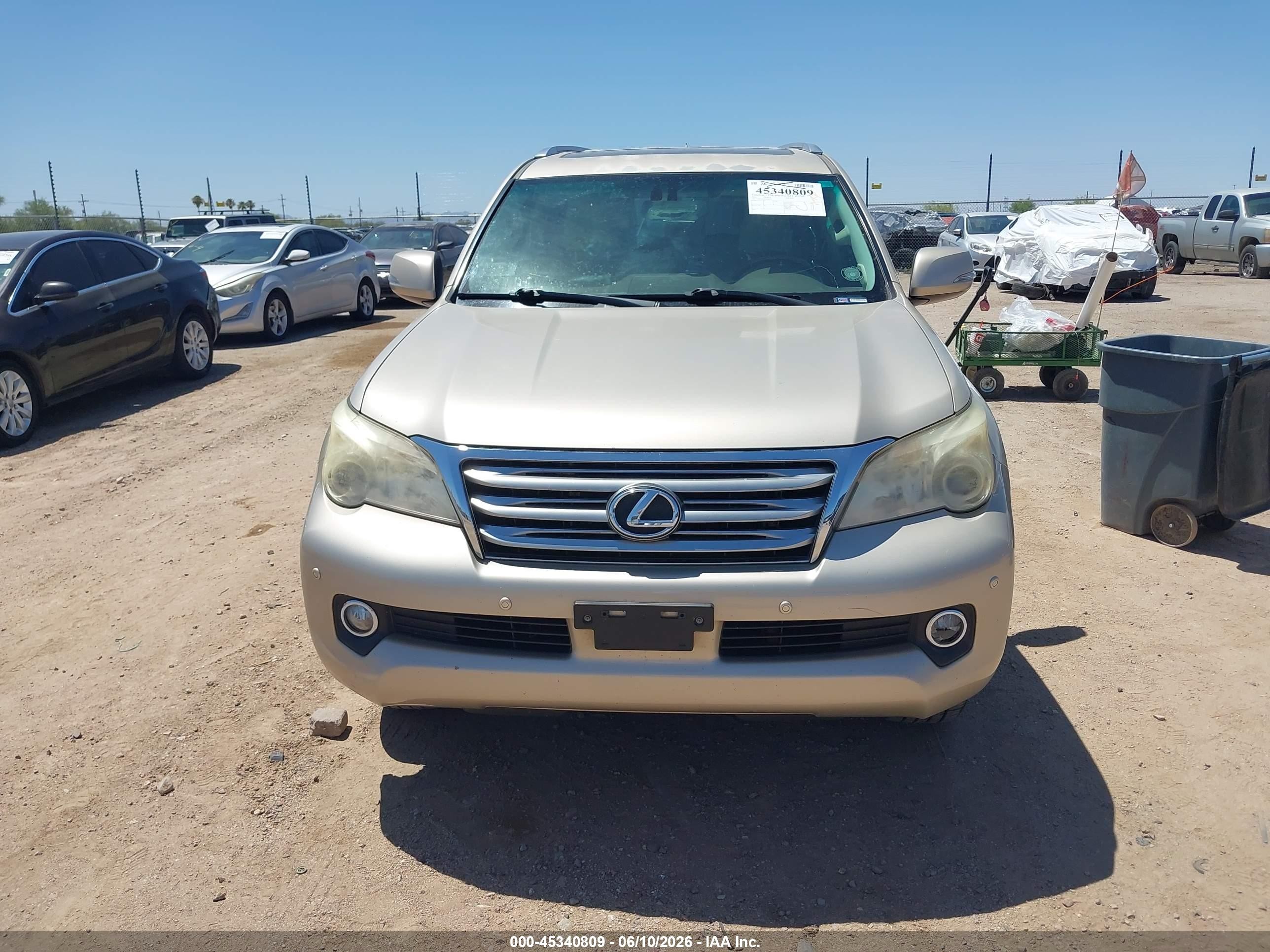 2012 Lexus Gx 460   Gold vin: JTJBM7FX5C5036233