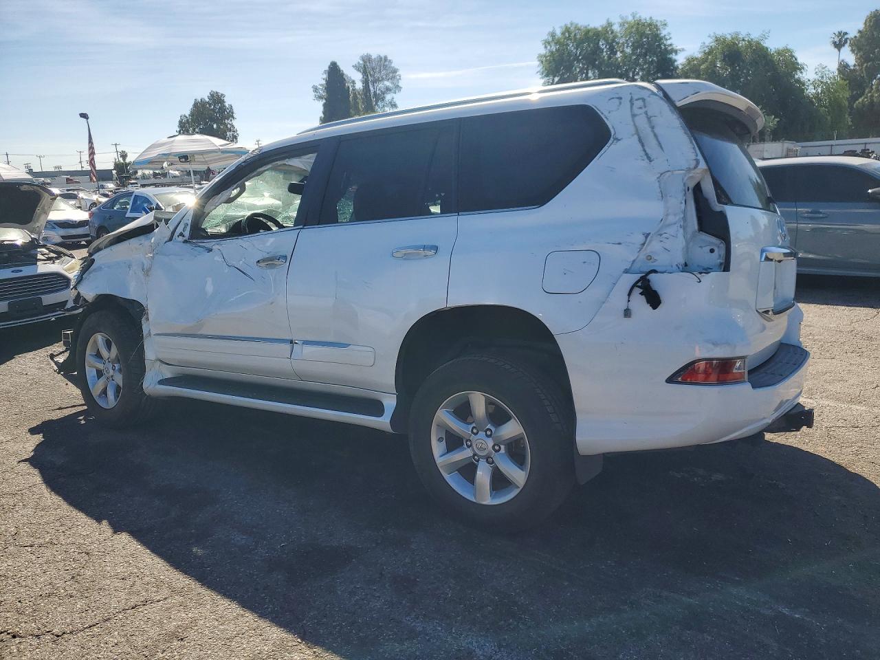 2014 Lexus Gx 460 Base White vin: JTJBM7FX5E5076430