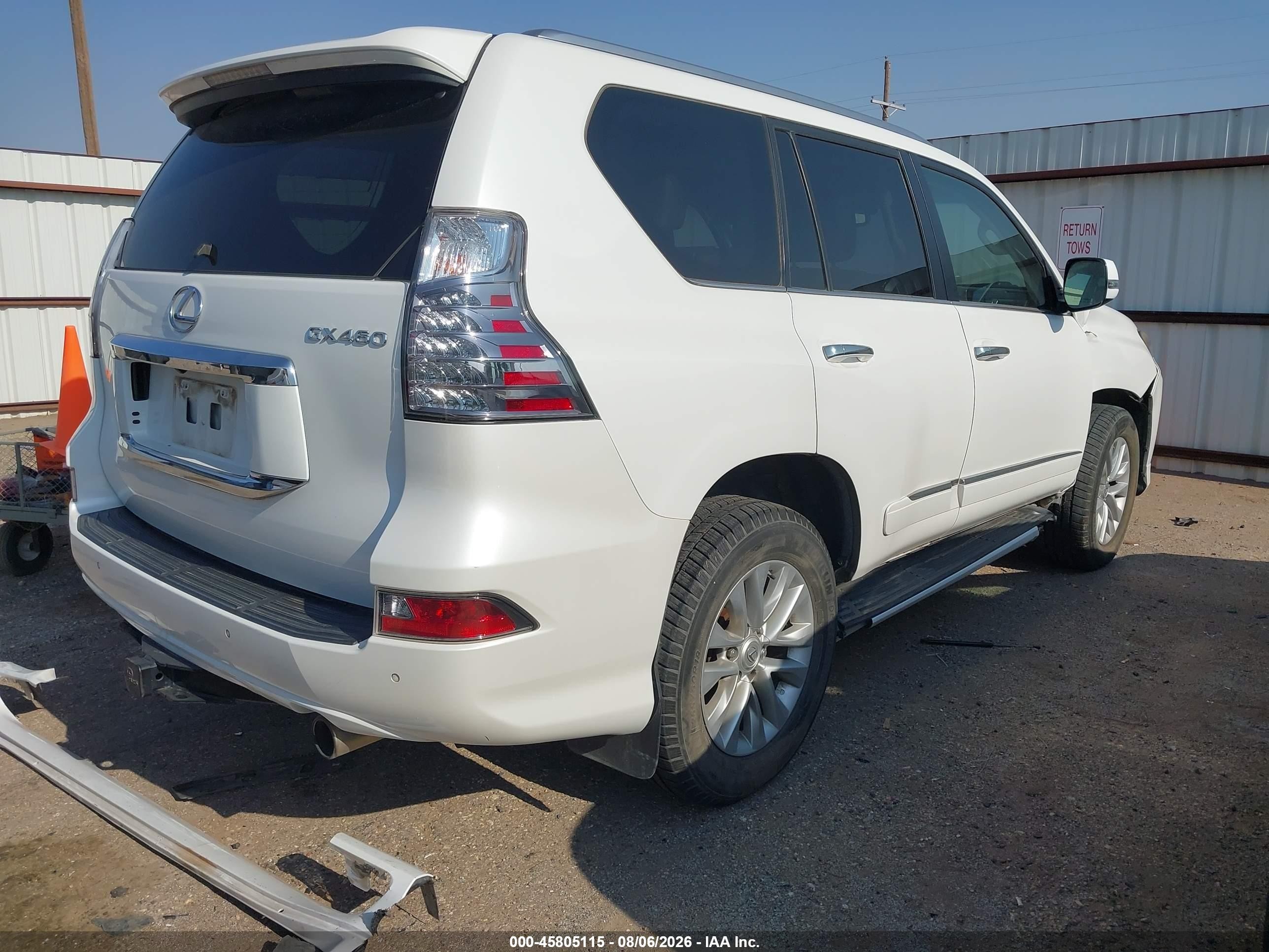 2014 Lexus Gx 460   Белый vin: JTJBM7FX5E5077075