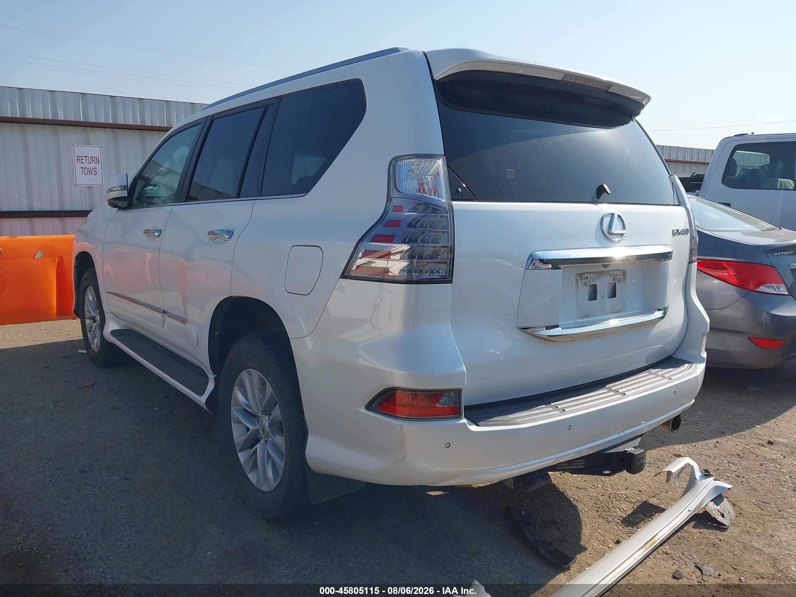 2014 Lexus Gx 460   Белый vin: JTJBM7FX5E5077075