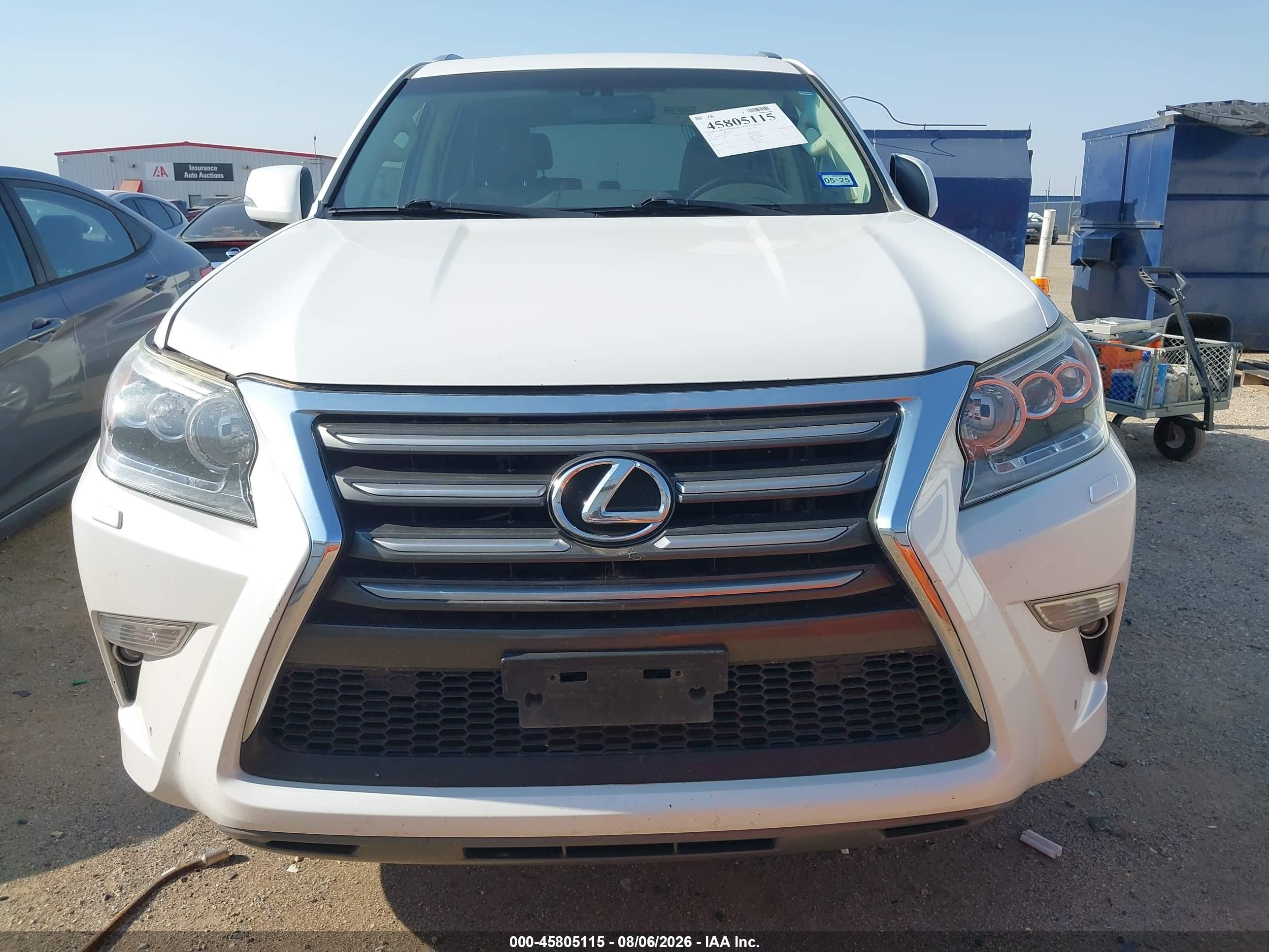 2014 Lexus Gx 460   Белый vin: JTJBM7FX5E5077075
