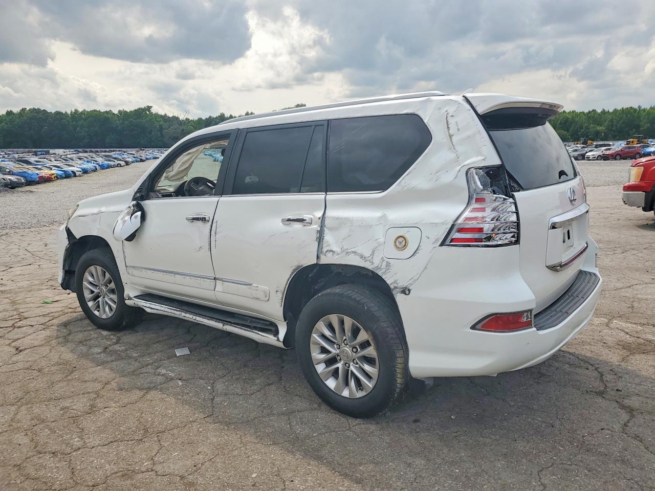 2015 Lexus Gx 460 White vin: JTJBM7FX5F5092077