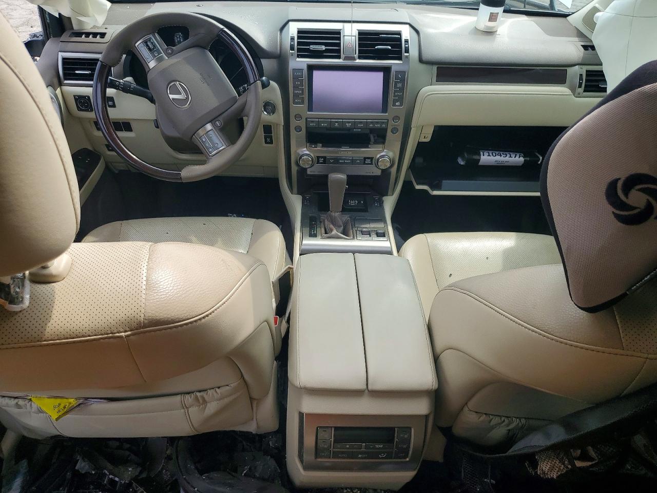2015 Lexus Gx 460 White vin: JTJBM7FX5F5092077