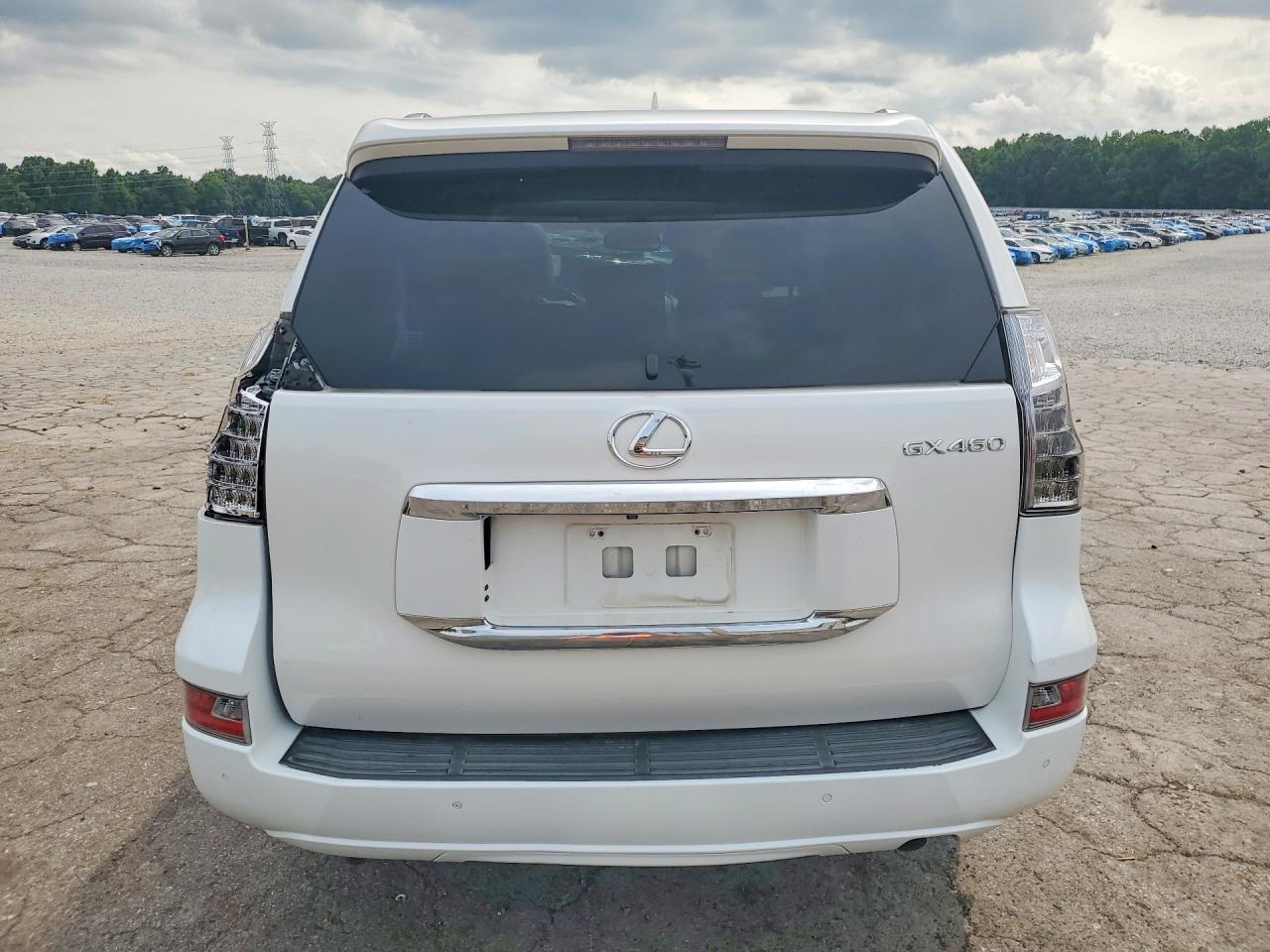 2015 Lexus Gx 460 White vin: JTJBM7FX5F5092077