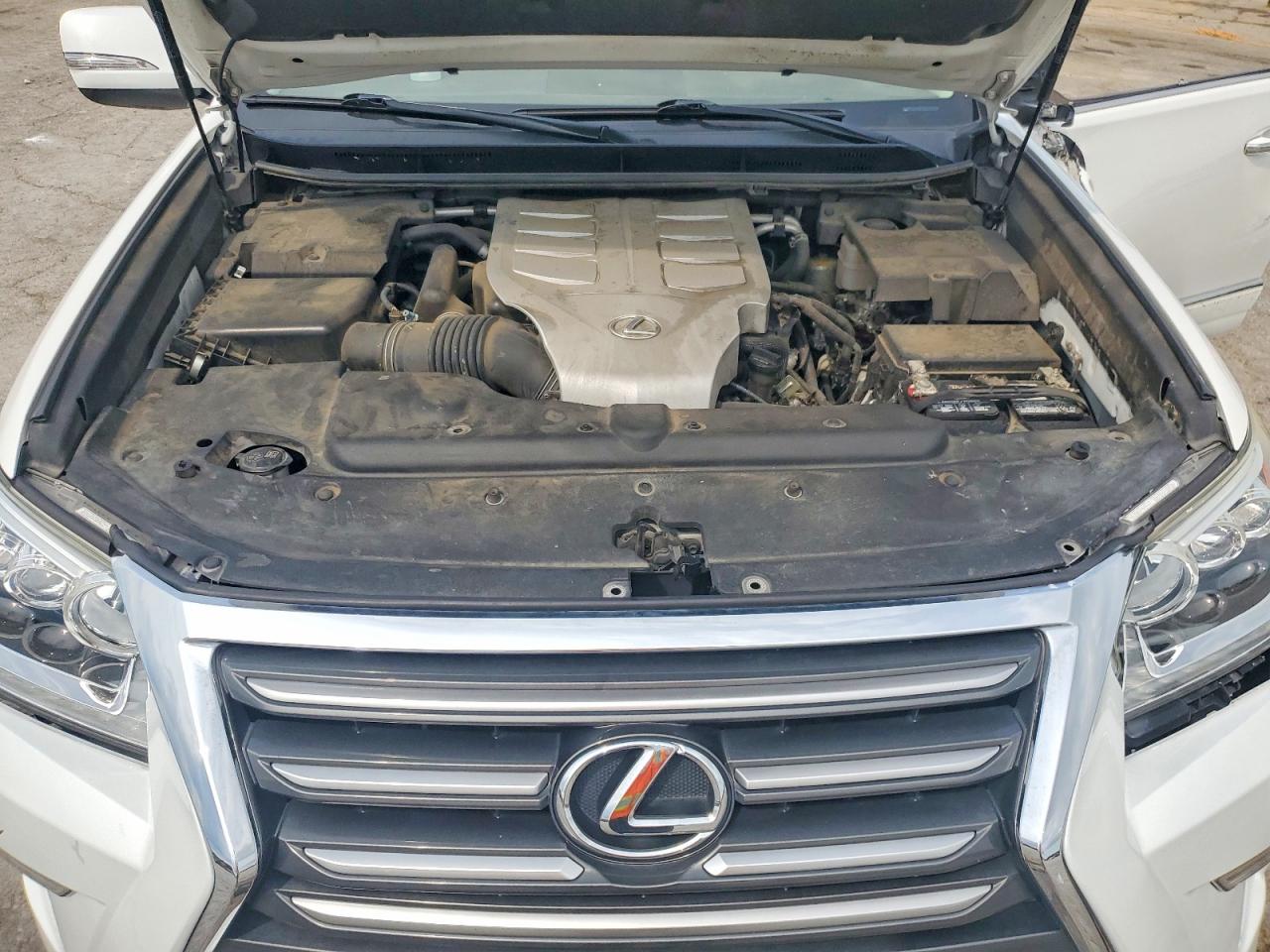 2015 Lexus Gx 460 White vin: JTJBM7FX5F5092077