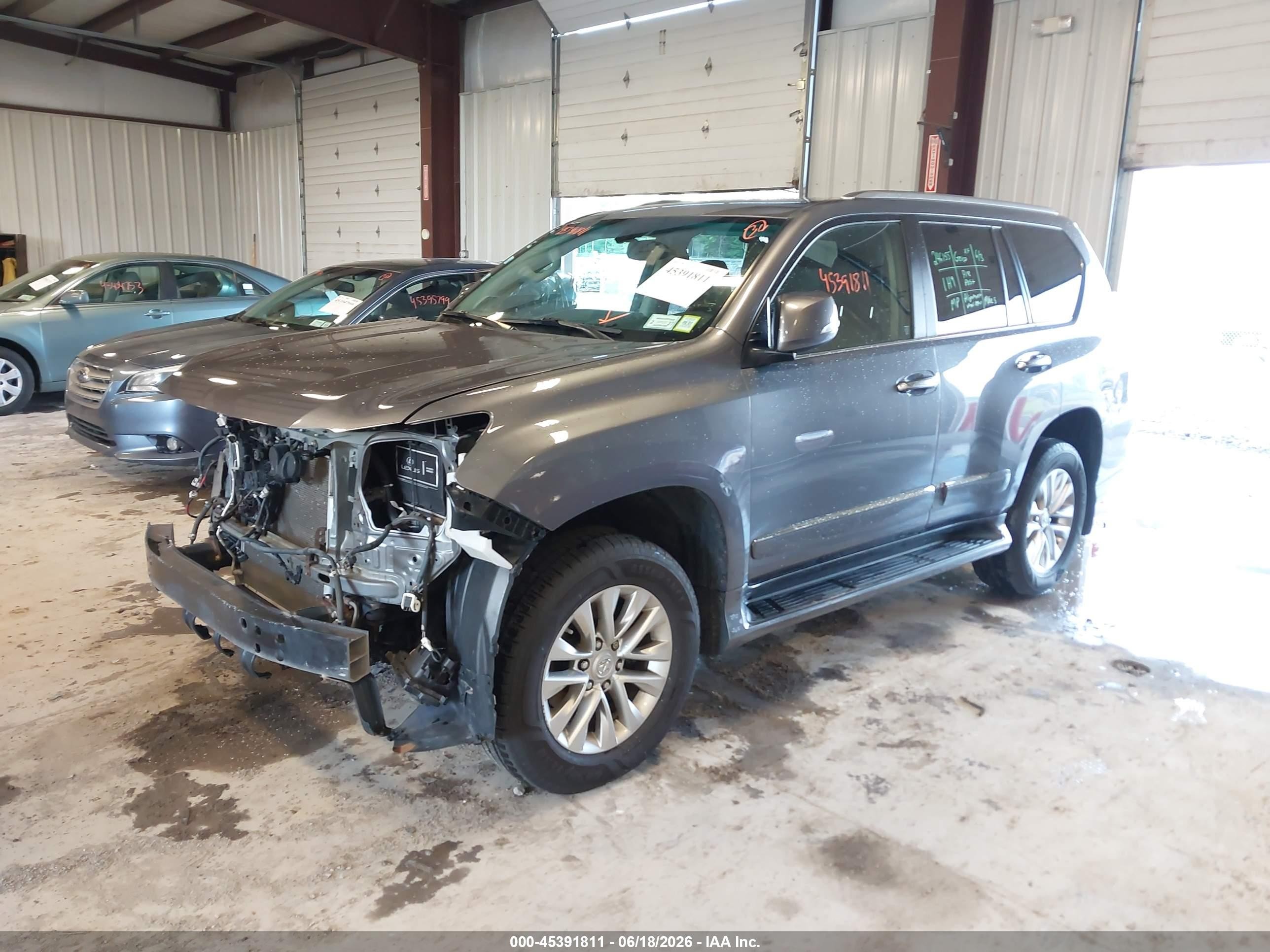 2015 Lexus Gx 460   Gray vin: JTJBM7FX5F5097361
