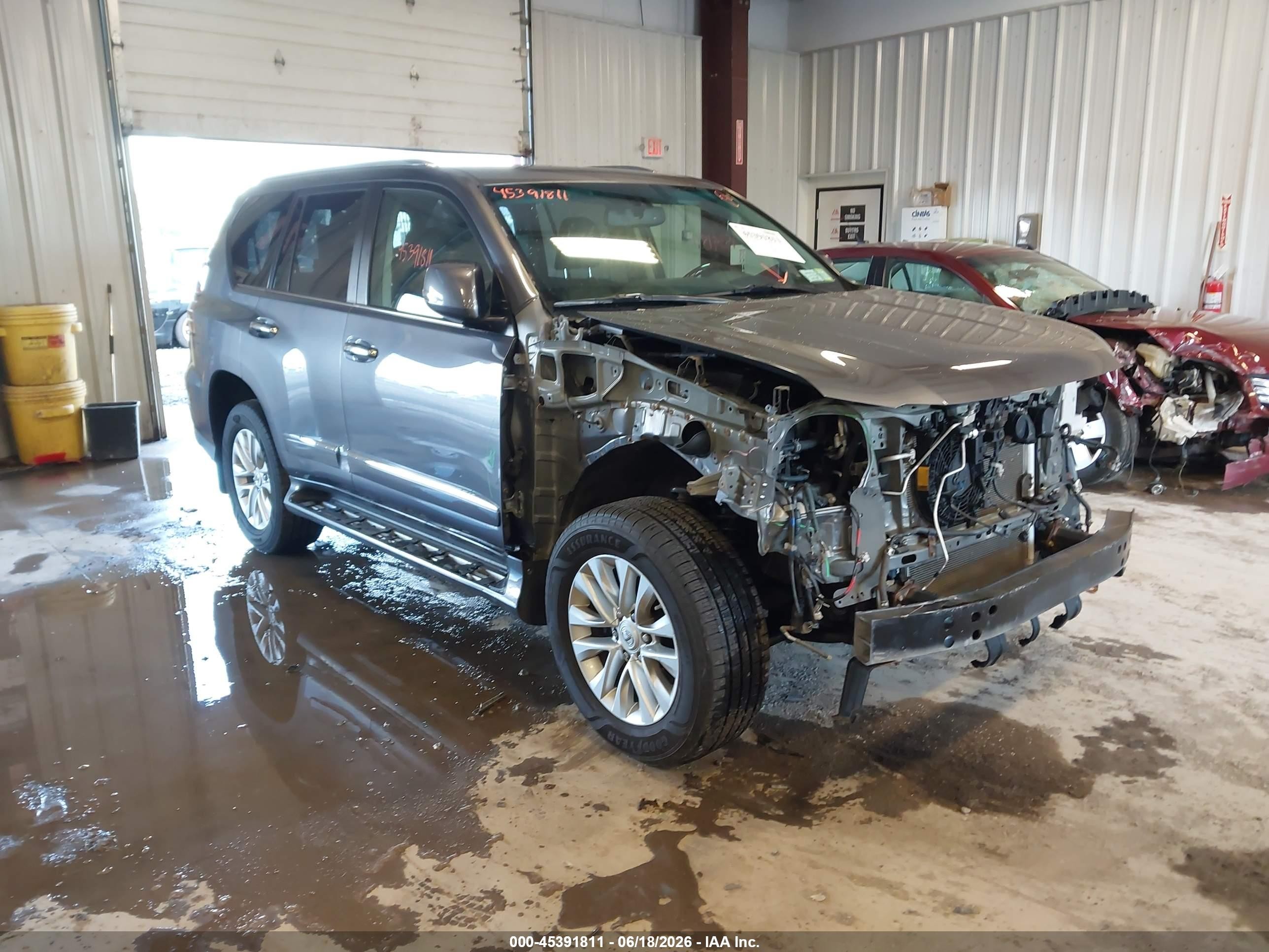 2015 Lexus Gx 460   Gray vin: JTJBM7FX5F5097361