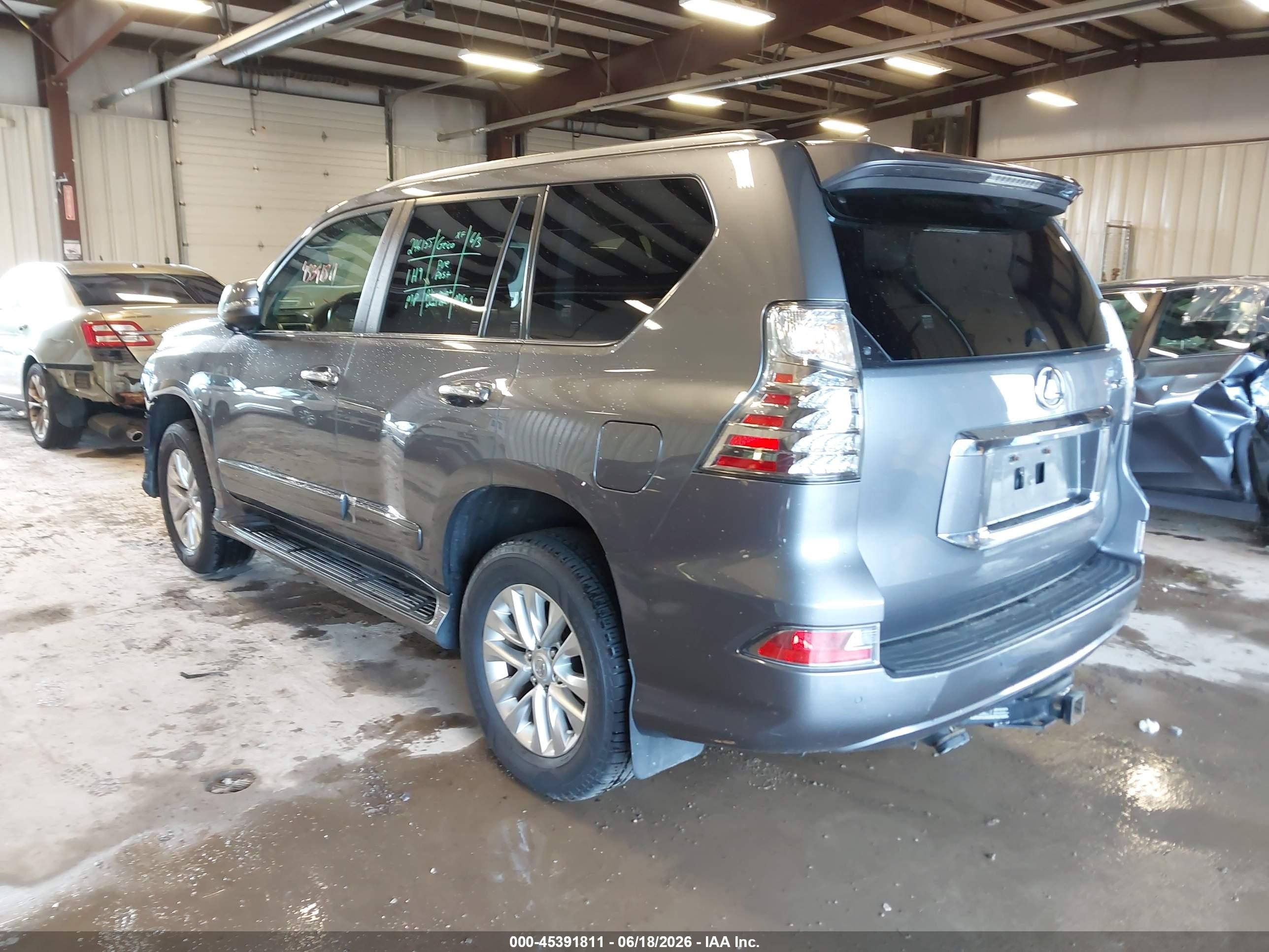 2015 Lexus Gx 460   Gray vin: JTJBM7FX5F5097361