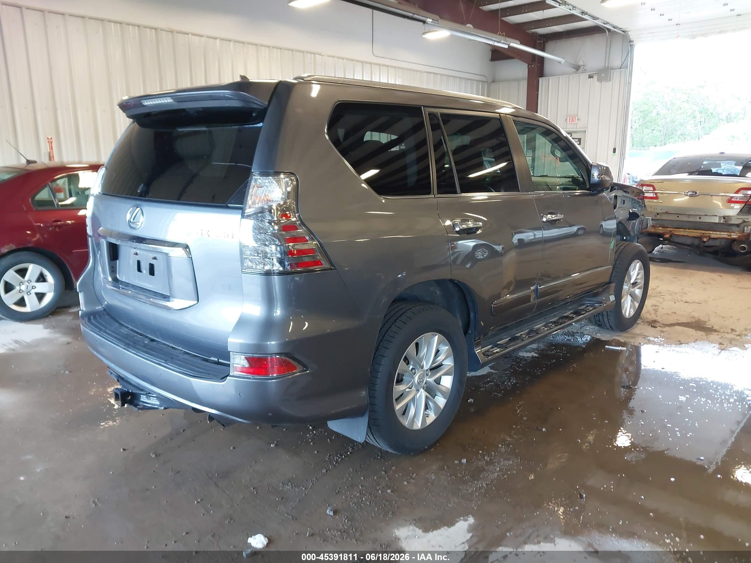 2015 Lexus Gx 460   Gray vin: JTJBM7FX5F5097361
