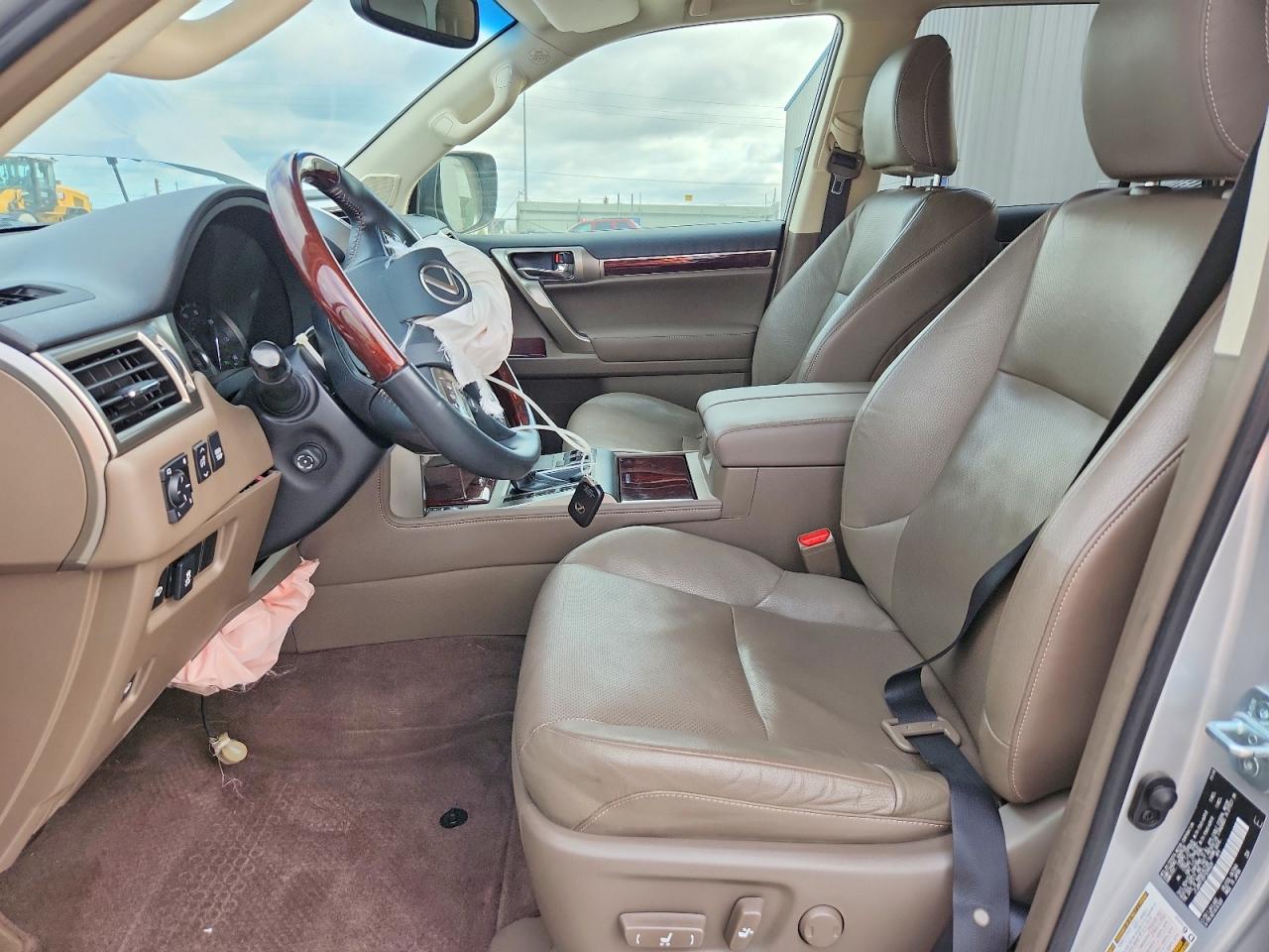 2015 Lexus Gx 460 Silver vin: JTJBM7FX5F5098509