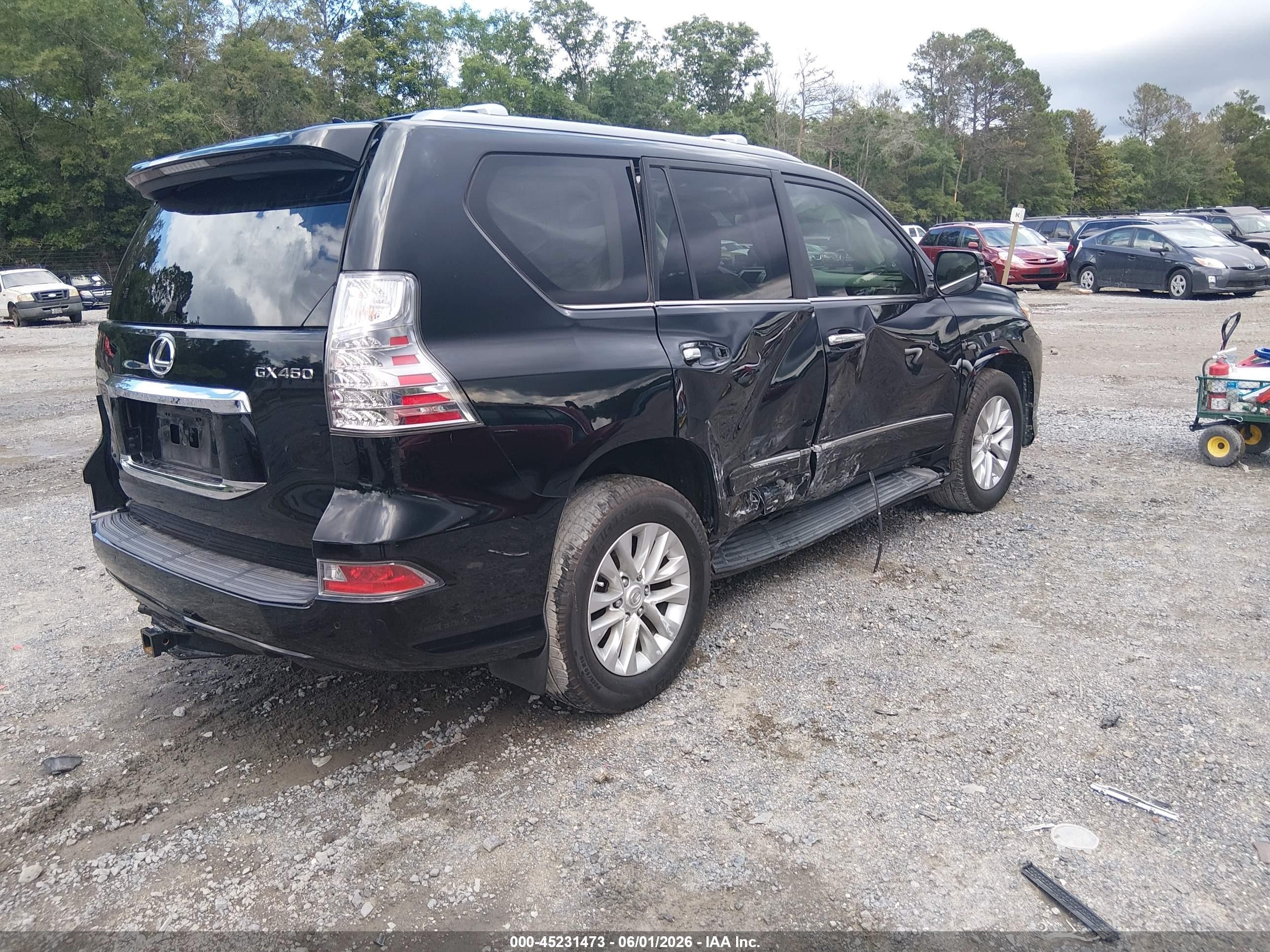 2015 Lexus Gx 460 Black vin: JTJBM7FX5F5111565