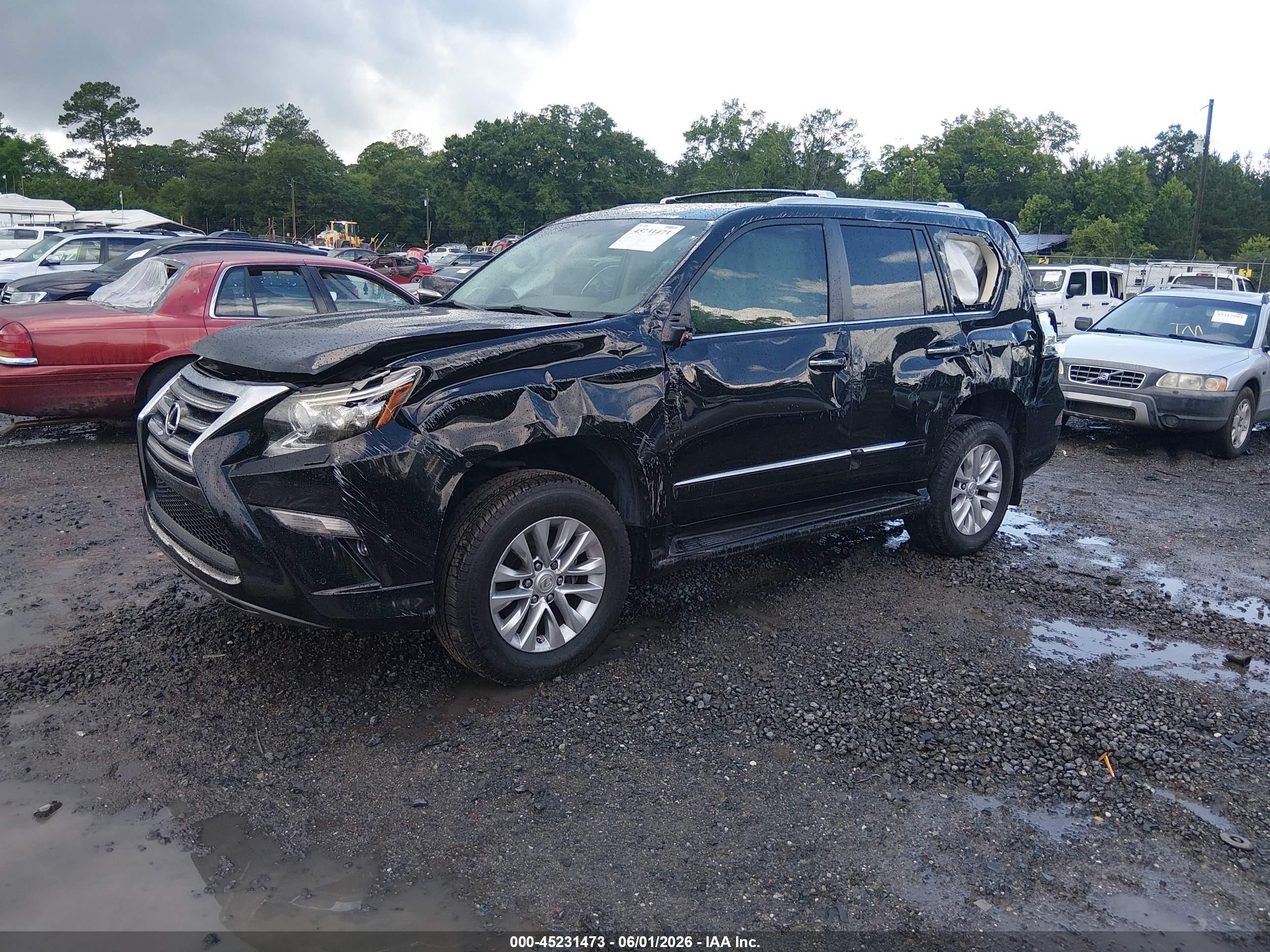 2015 Lexus Gx 460 Black vin: JTJBM7FX5F5111565
