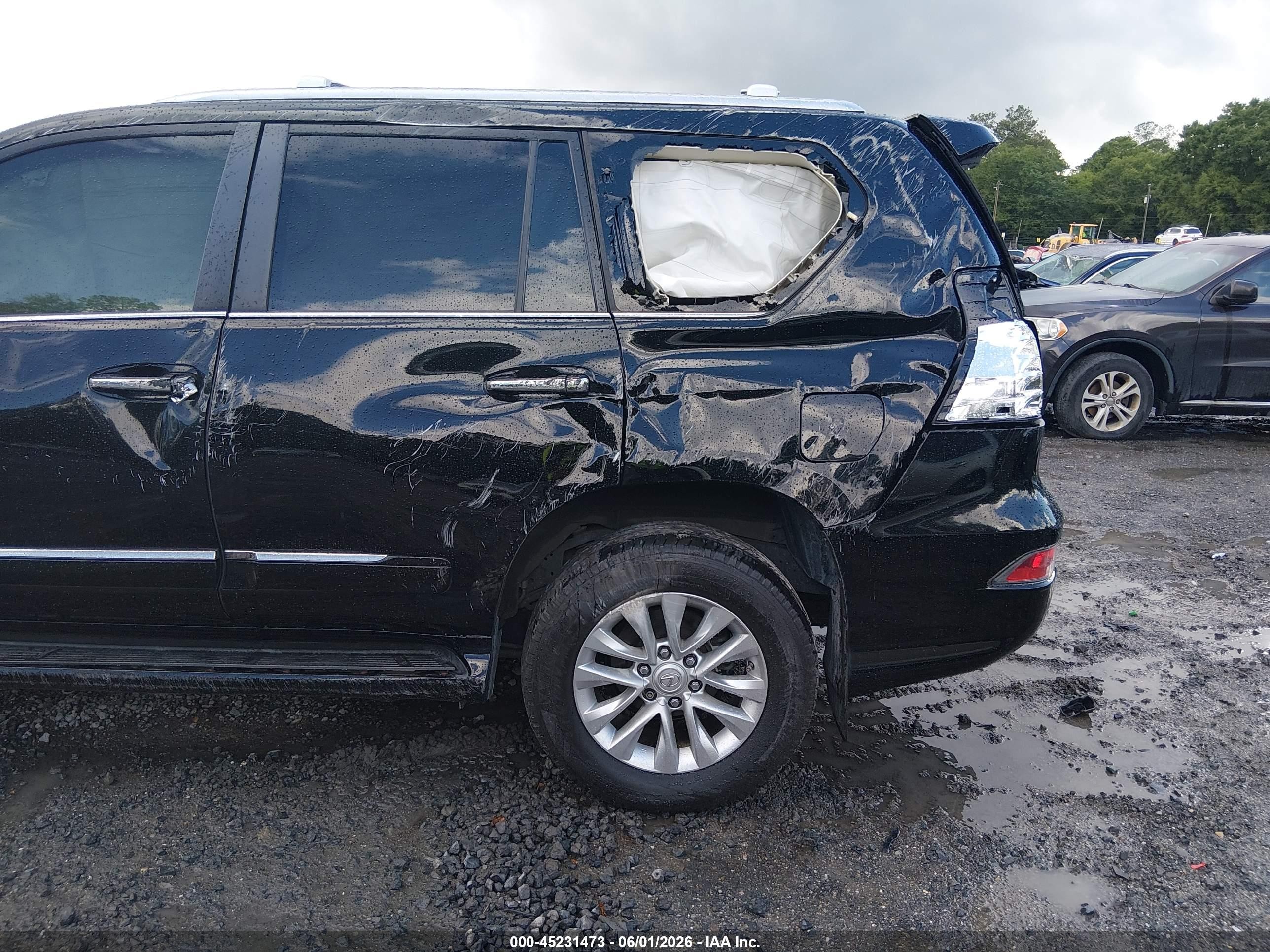 2015 Lexus Gx 460 Black vin: JTJBM7FX5F5111565