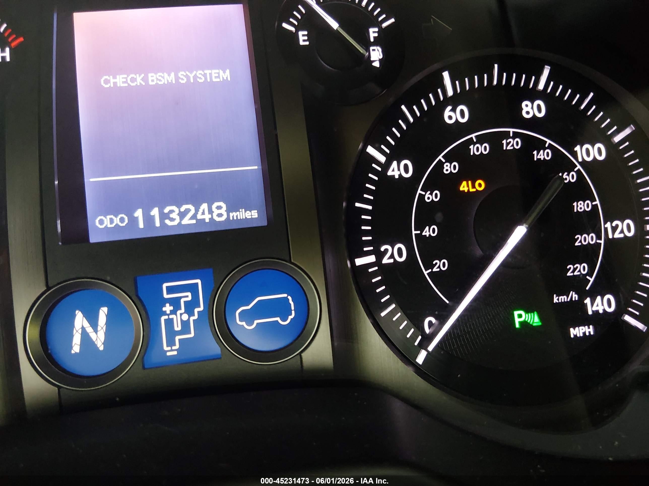 2015 Lexus Gx 460 Black vin: JTJBM7FX5F5111565
