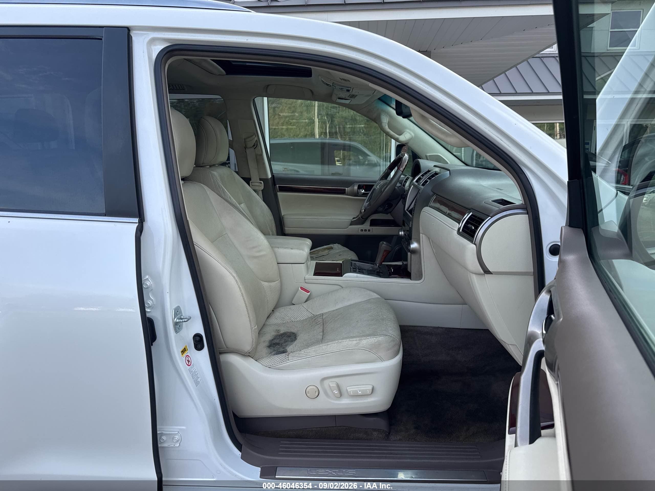 2010 Lexus Gx 460   Белый vin: JTJBM7FX6A5005845