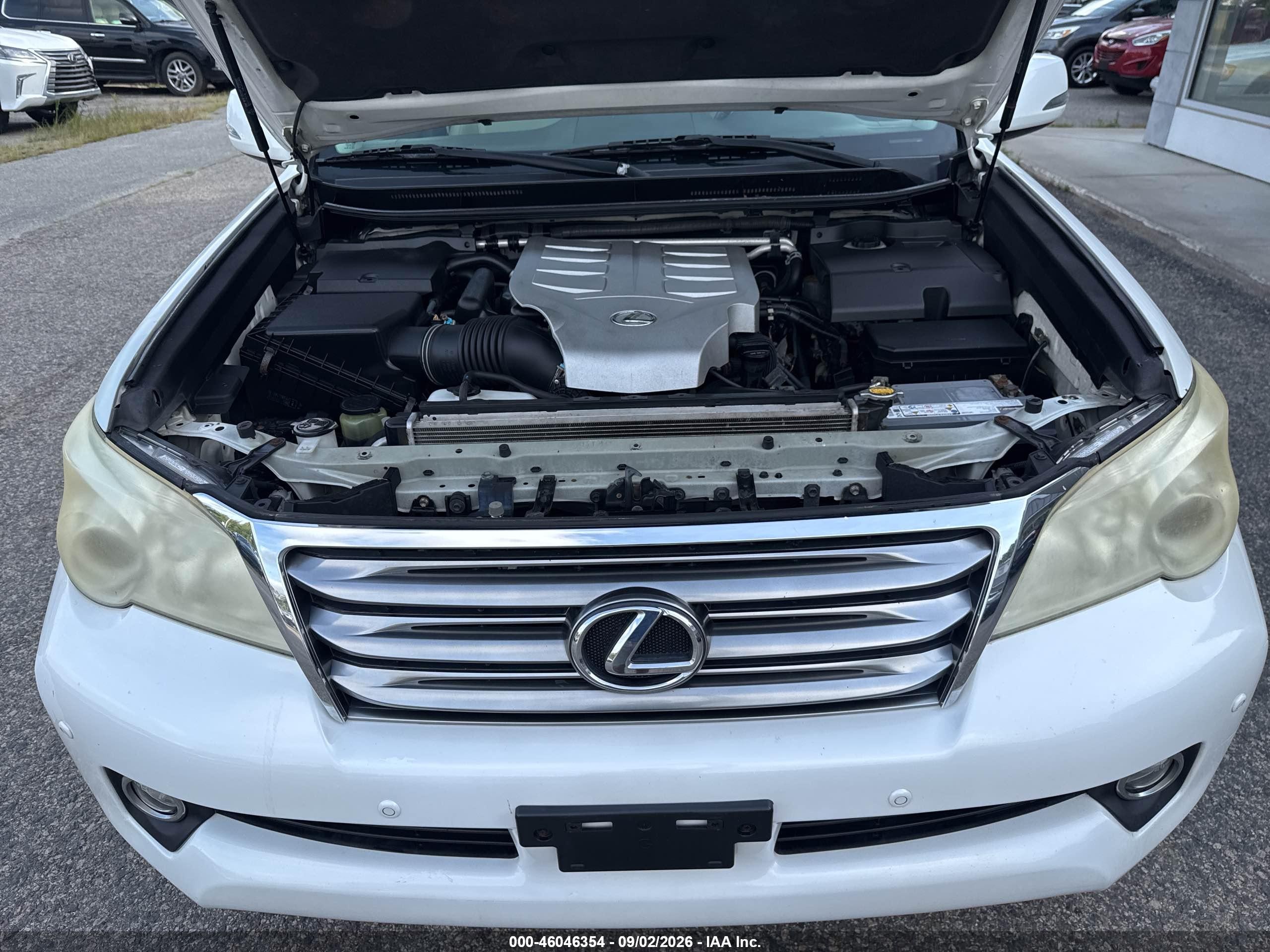 2010 Lexus Gx 460   Белый vin: JTJBM7FX6A5005845
