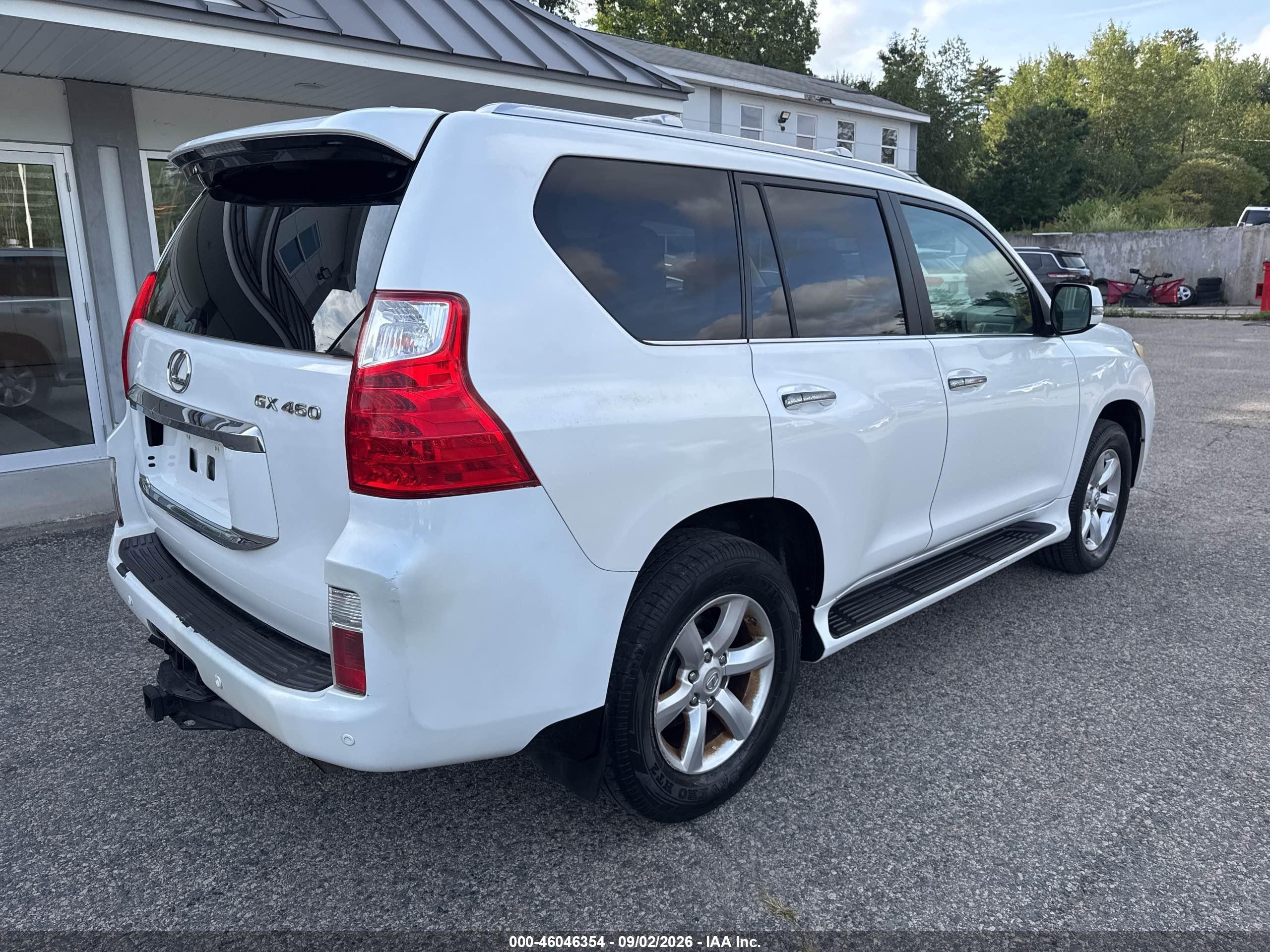 2010 Lexus Gx 460   Белый vin: JTJBM7FX6A5005845