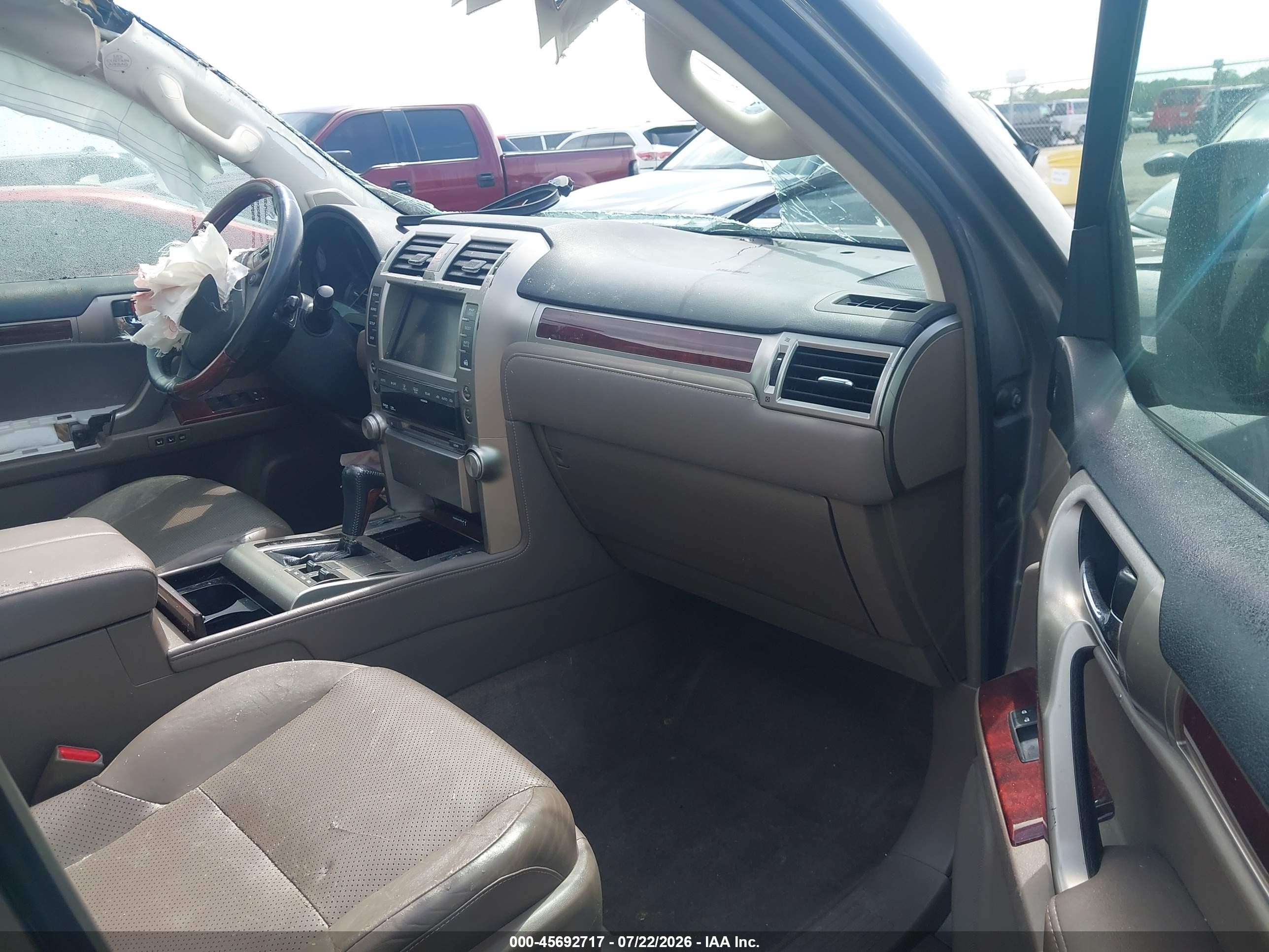 2010 Lexus Gx 460   Gray vin: JTJBM7FX6A5008907