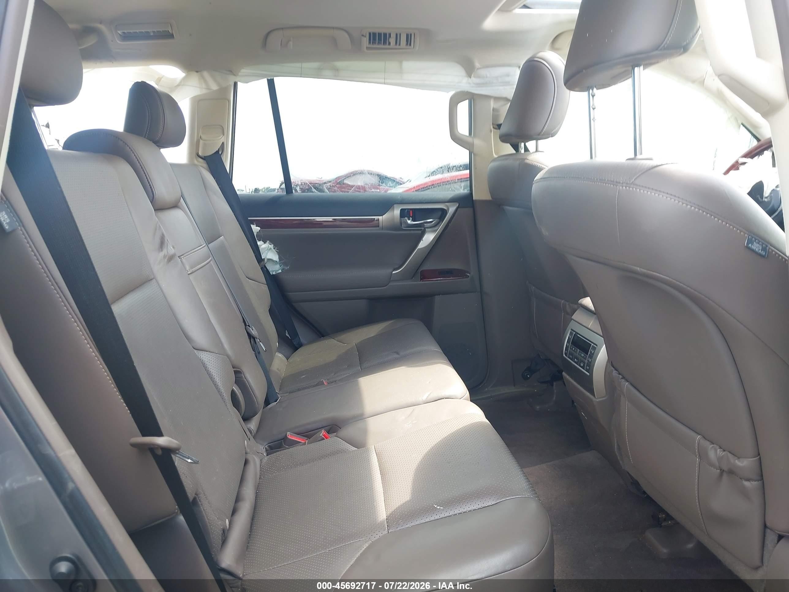 2010 Lexus Gx 460   Gray vin: JTJBM7FX6A5008907