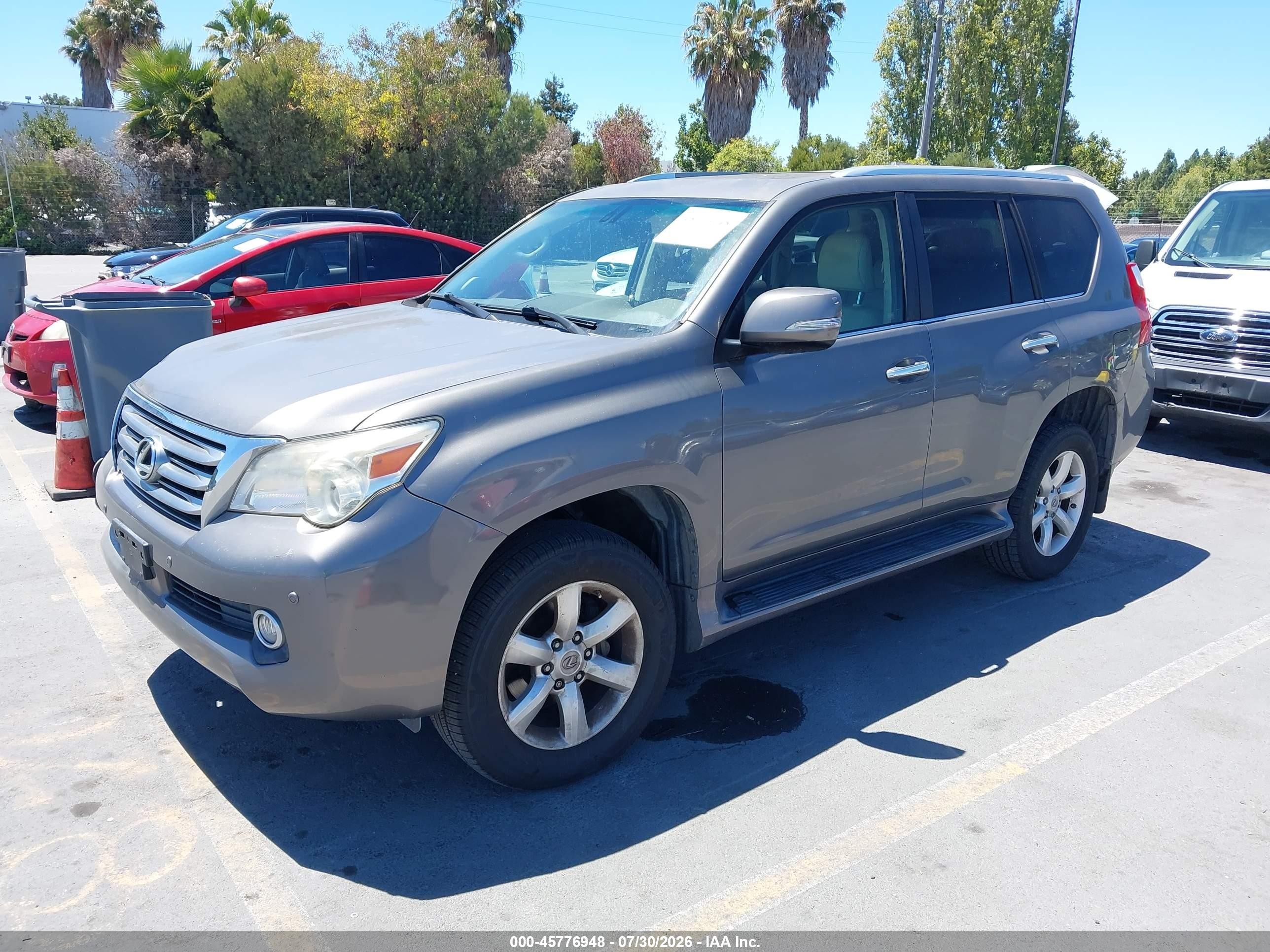 2011 Lexus Gx 460   Silver vin: JTJBM7FX6B5024736