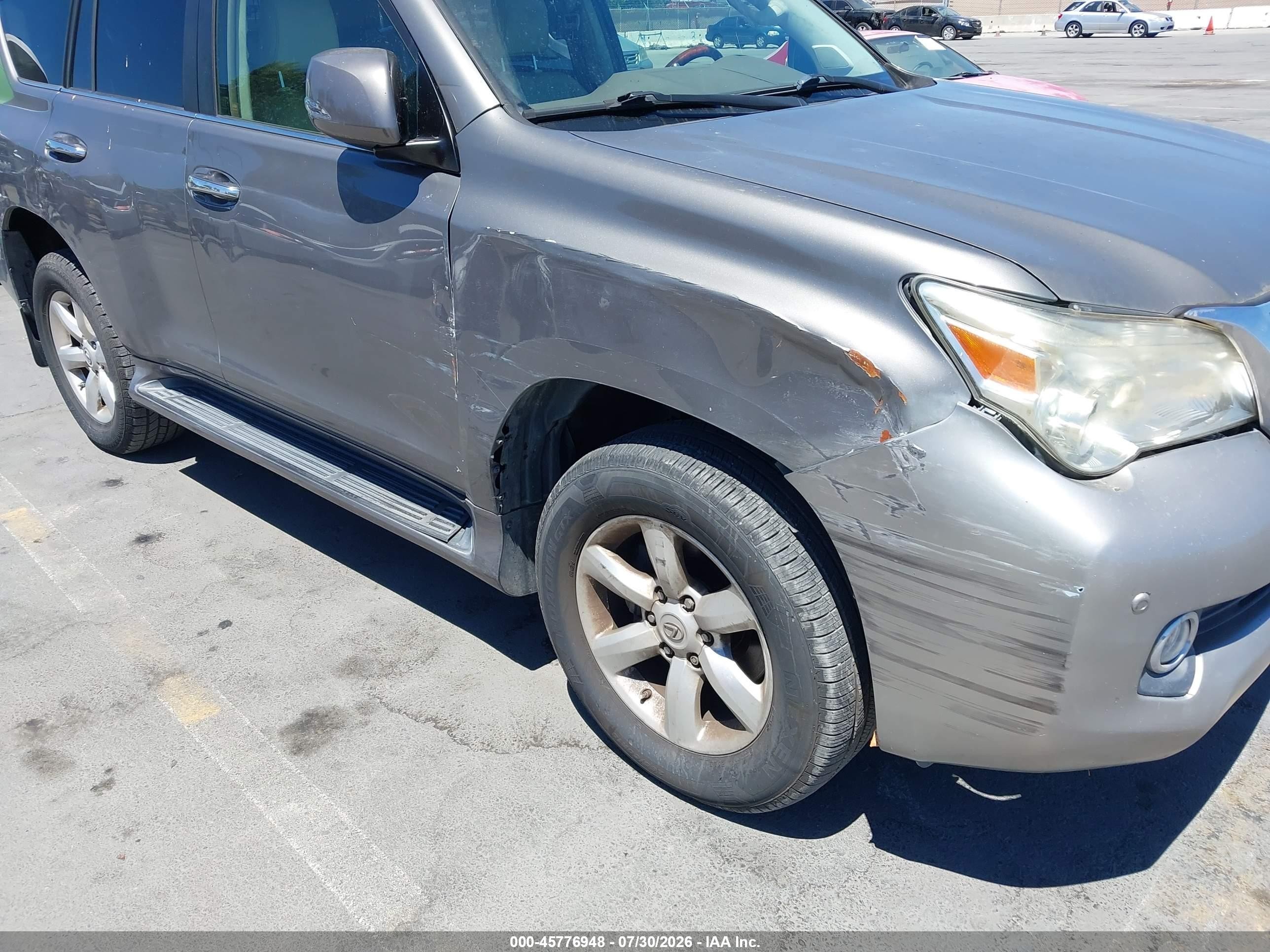 2011 Lexus Gx 460   Silver vin: JTJBM7FX6B5024736