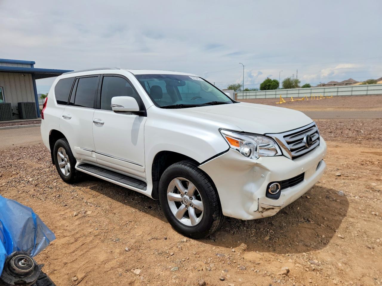 2013 Lexus Gx 460 White vin: JTJBM7FX6D5062423