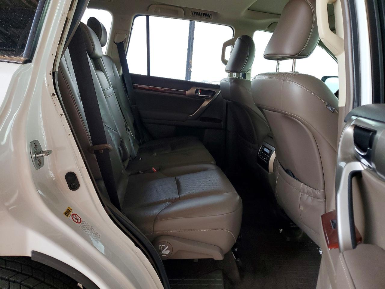 2013 Lexus Gx 460 White vin: JTJBM7FX6D5062423