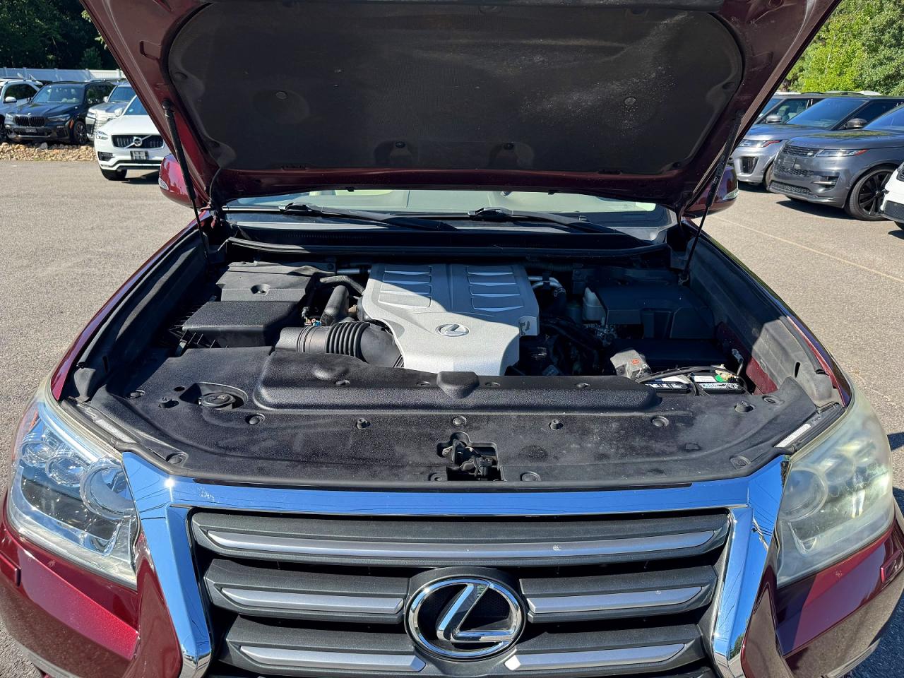 2014 Lexus Gx 460 Бордовый vin: JTJBM7FX6E5071849