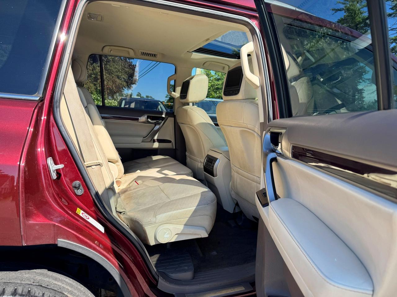 2014 Lexus Gx 460 Бордовый vin: JTJBM7FX6E5071849