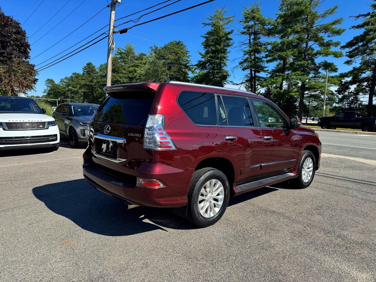2014 Lexus Gx 460 Бордовый vin: JTJBM7FX6E5071849