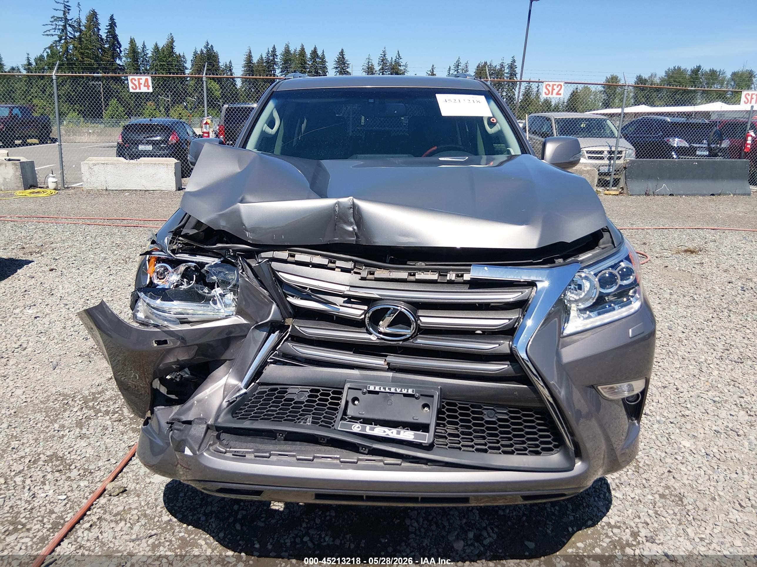 2014 Lexus Gx 460   Gray vin: JTJBM7FX6E5078204