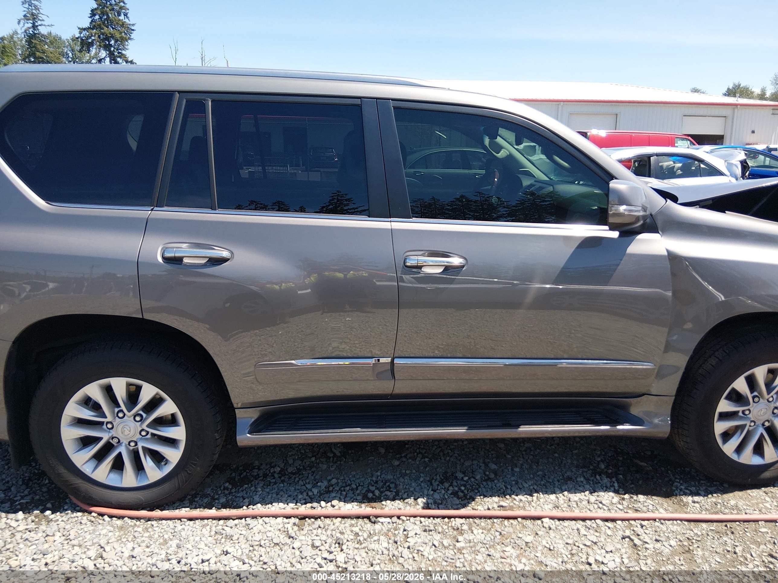 2014 Lexus Gx 460   Gray vin: JTJBM7FX6E5078204