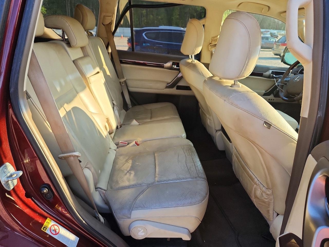 2014 Lexus Gx 460 Maroon vin: JTJBM7FX6E5088523