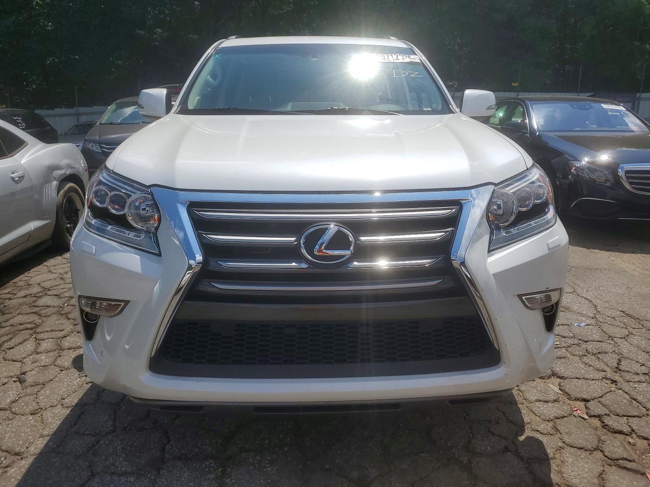2015 Lexus Gx 460 White vin: JTJBM7FX6F5102339