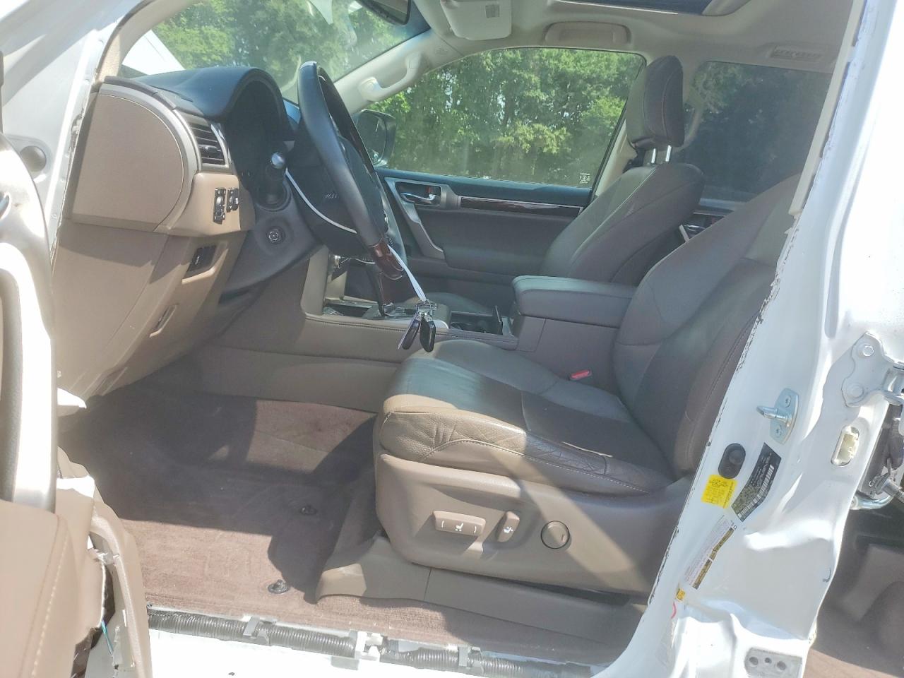 2015 Lexus Gx 460 White vin: JTJBM7FX6F5102339