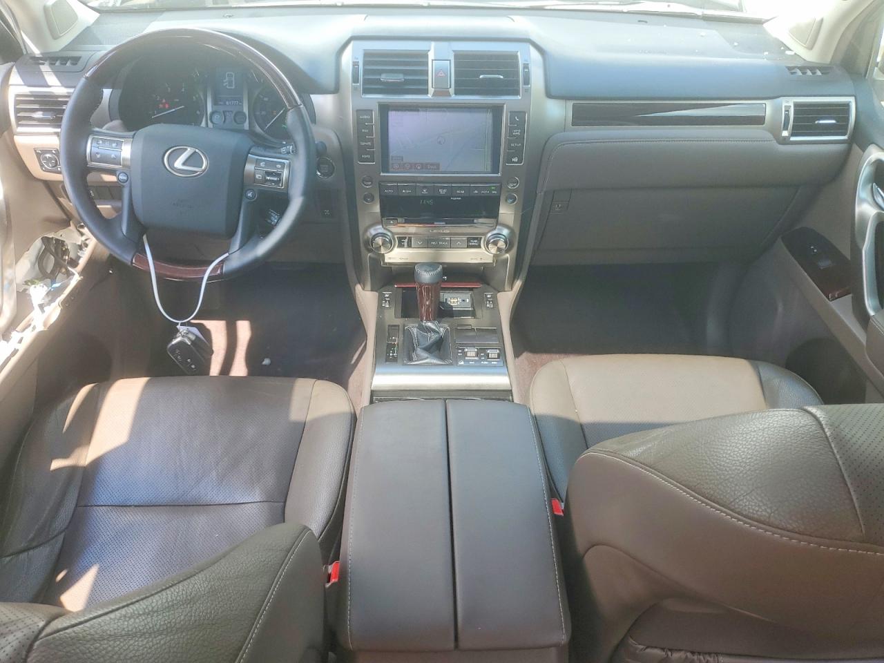 2015 Lexus Gx 460 White vin: JTJBM7FX6F5102339