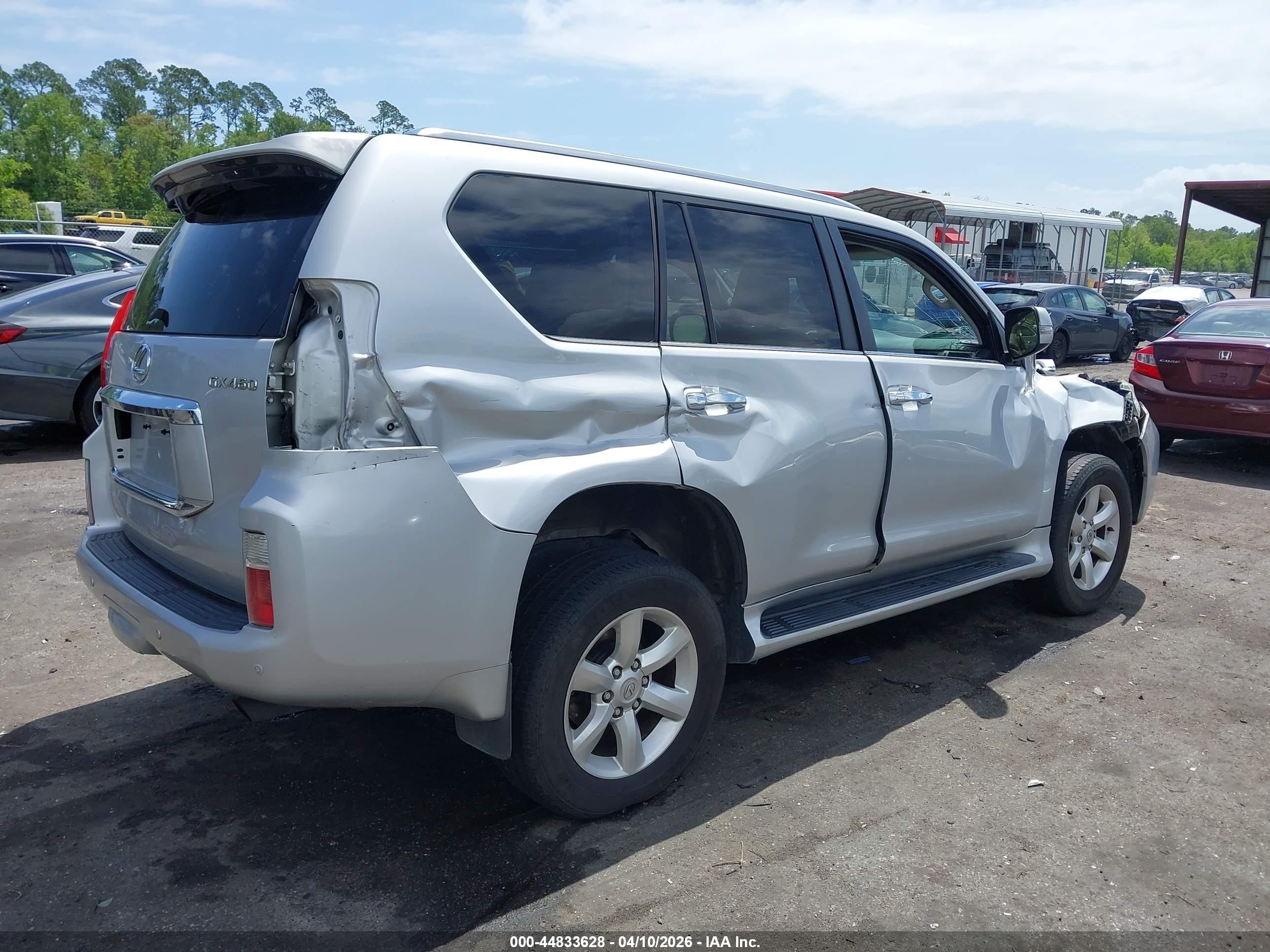 2010 Lexus Gx 460 Silver vin: JTJBM7FX7A5001741