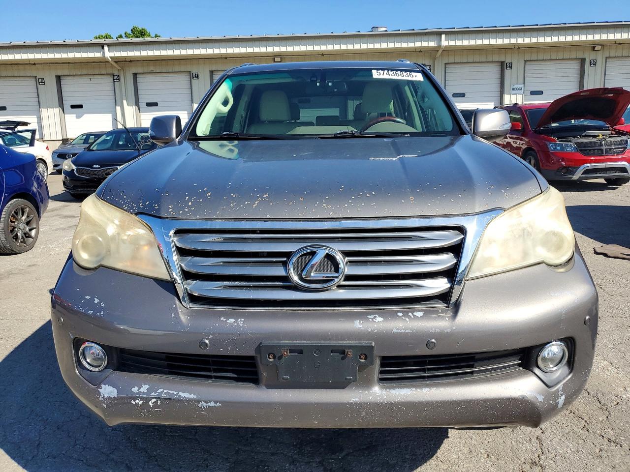 2010 Lexus Gx 460 Gray vin: JTJBM7FX7A5016353