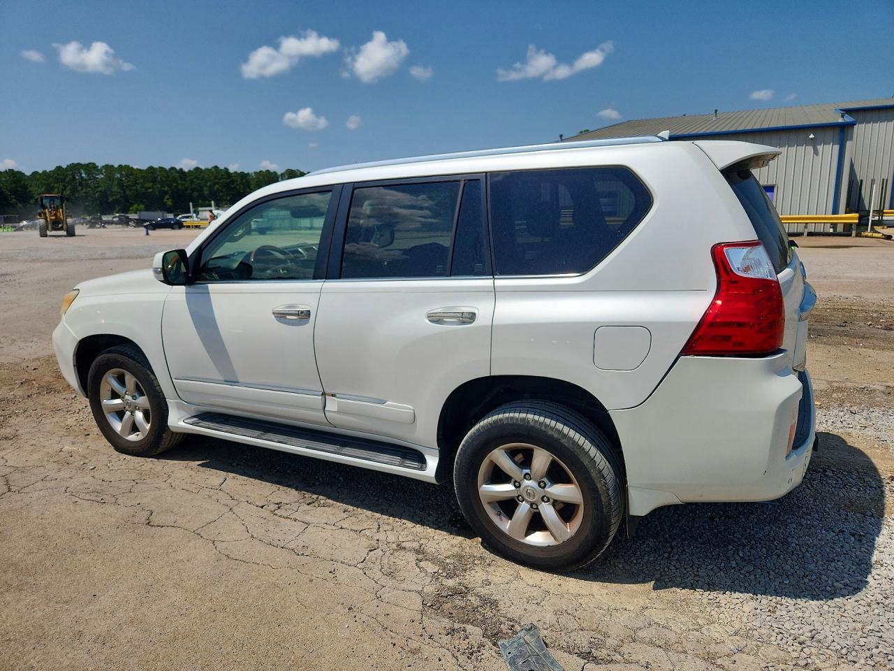 2012 Lexus Gx 460 White vin: JTJBM7FX7C5040803