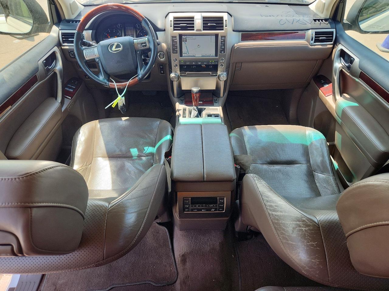 2012 Lexus Gx 460 White vin: JTJBM7FX7C5040803