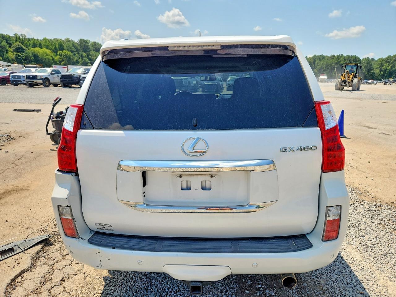 2012 Lexus Gx 460 White vin: JTJBM7FX7C5040803