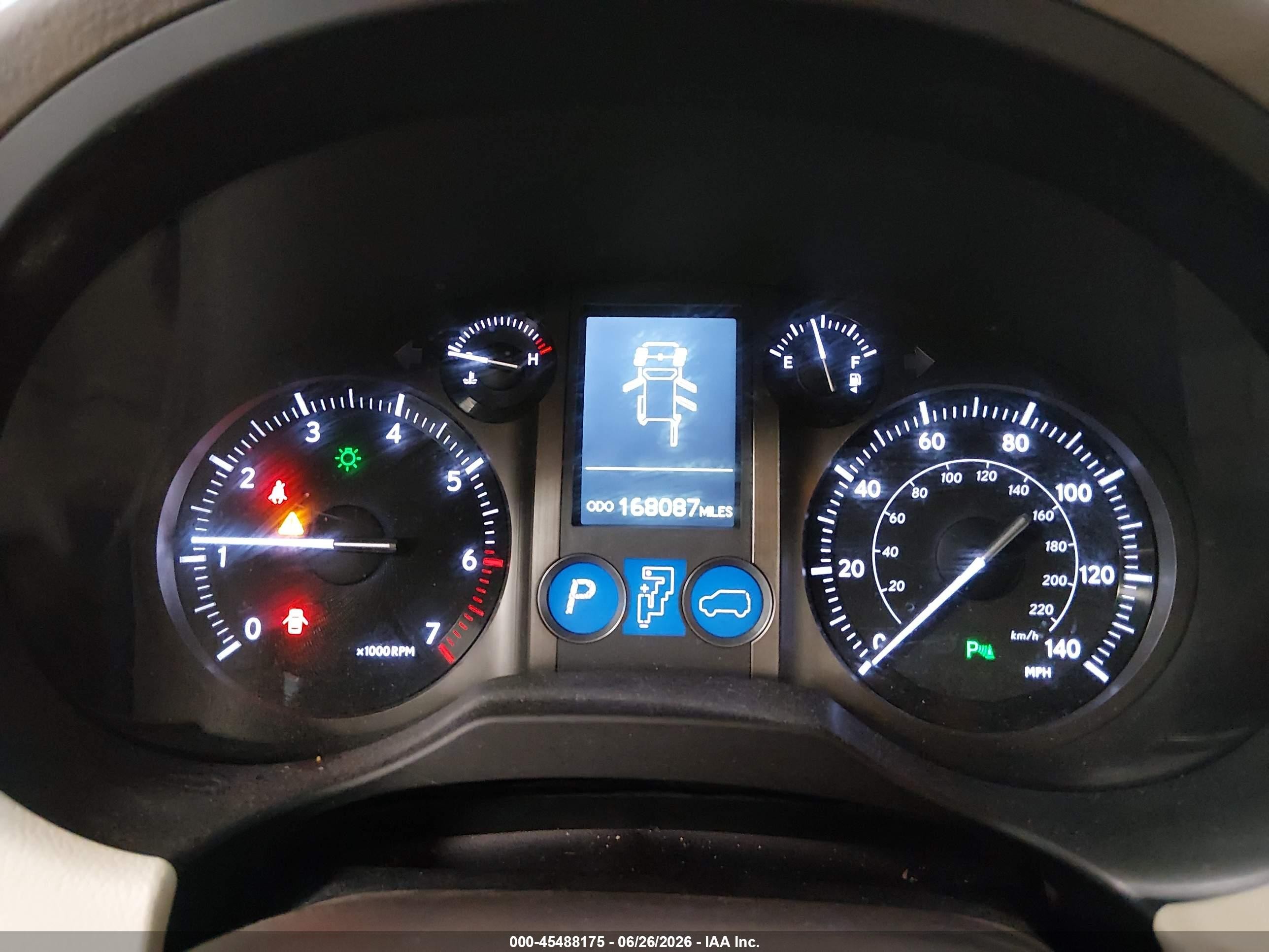 2012 Lexus Gx 460   White vin: JTJBM7FX7C5044074