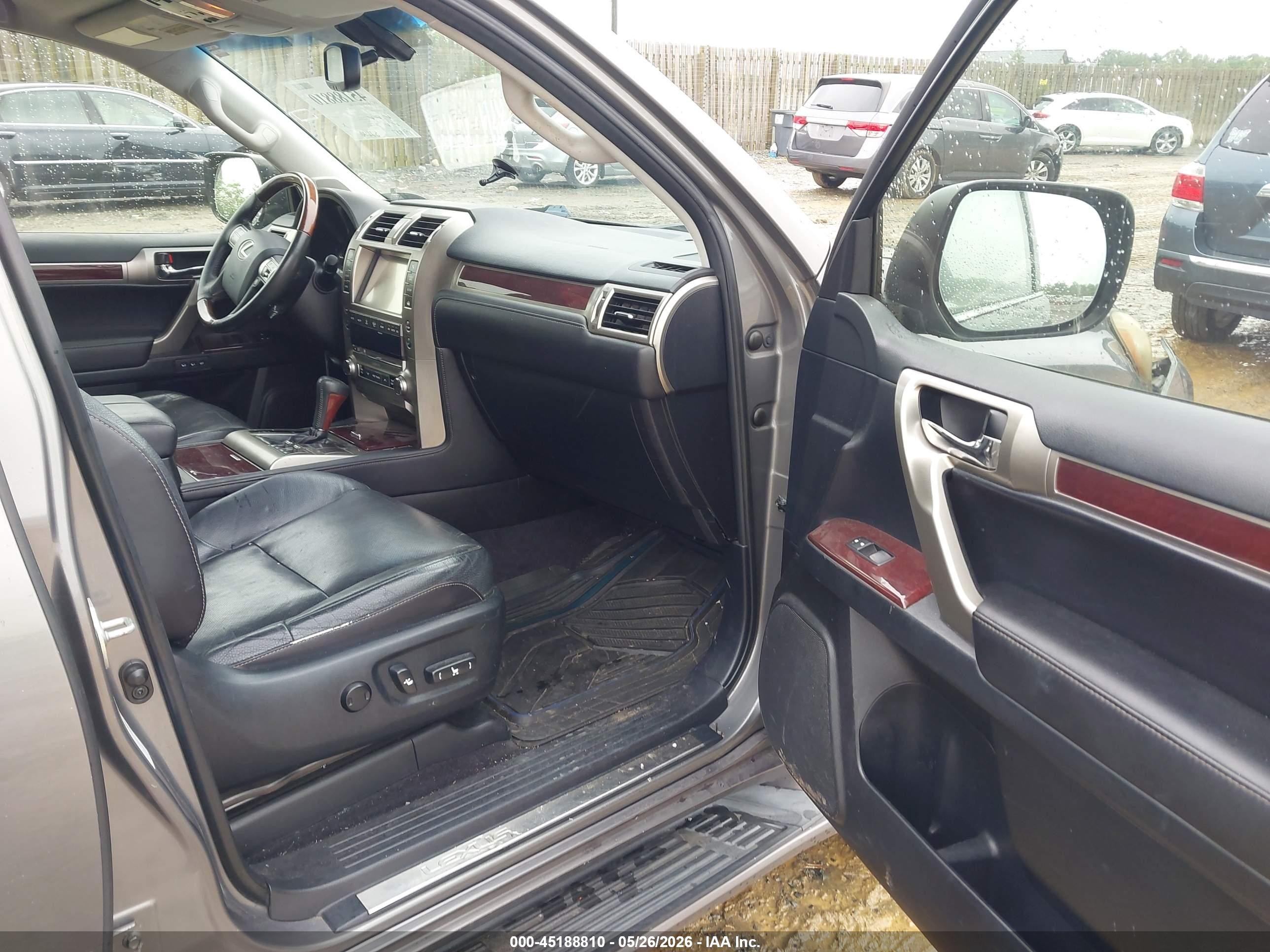 2014 Lexus Gx 460   Gray vin: JTJBM7FX7E5072315