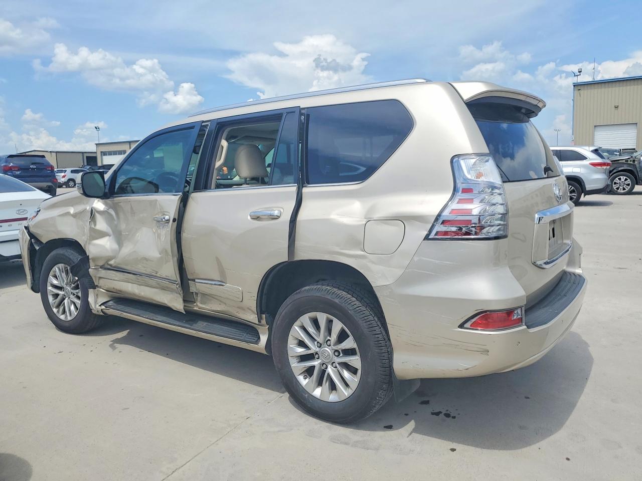 2014 Lexus Gx 460 Silver vin: JTJBM7FX7E5073884