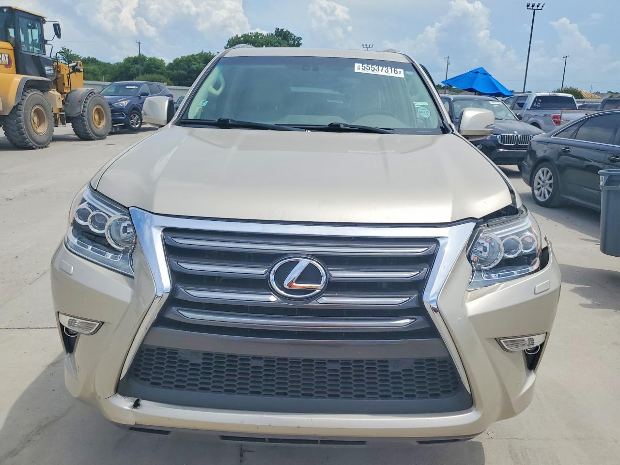 2014 Lexus Gx 460 Silver vin: JTJBM7FX7E5073884